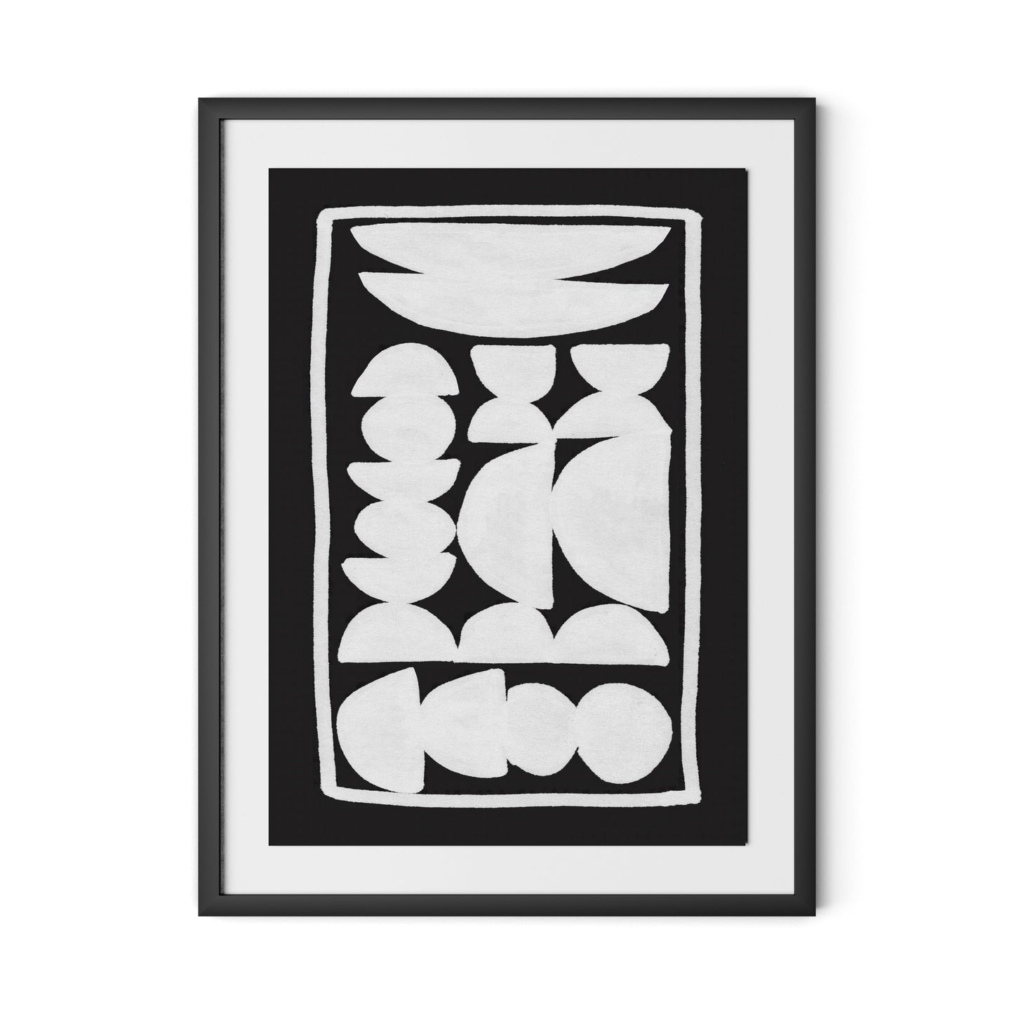 Treasury Framed Paper / 24 x 32 in / Black