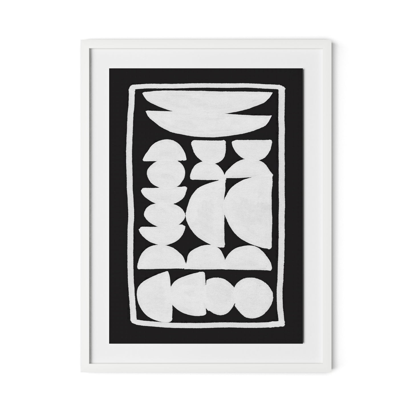 Treasury Framed Paper / 24 x 32 in / White