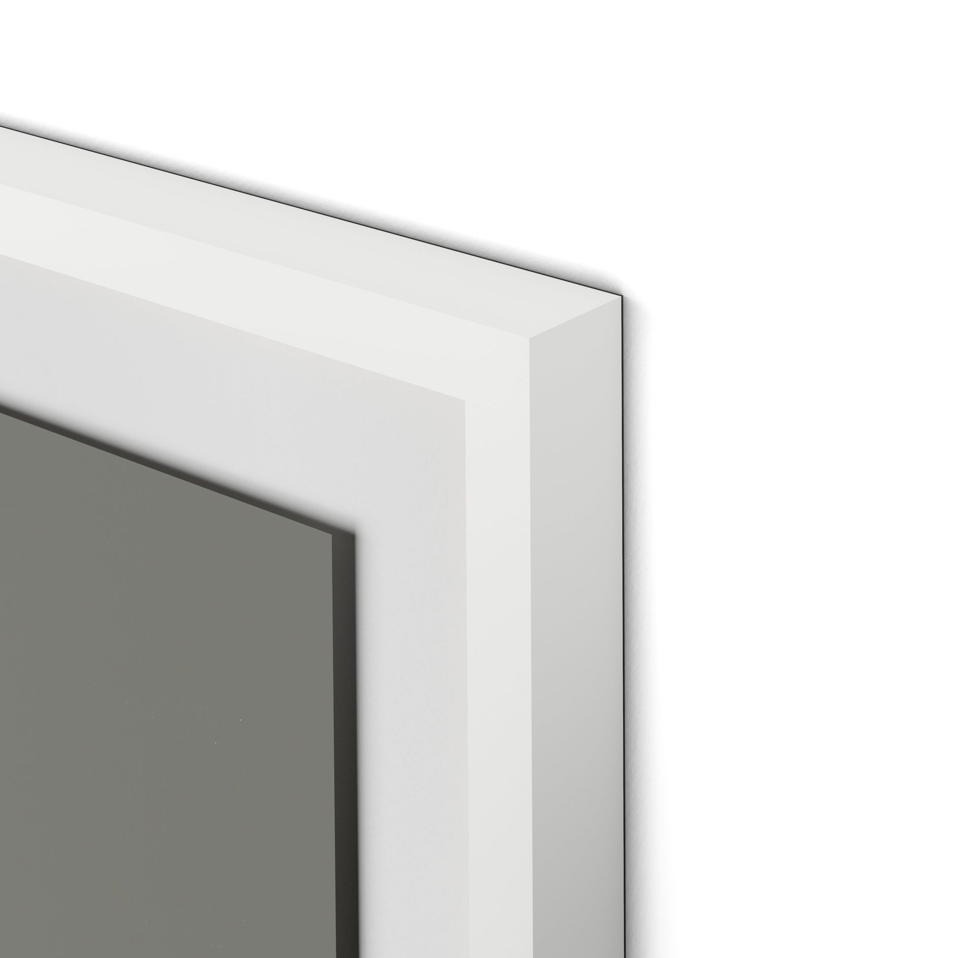 Blackwood Sapling - Muddled Framed Paper / 24 x 32 in / White