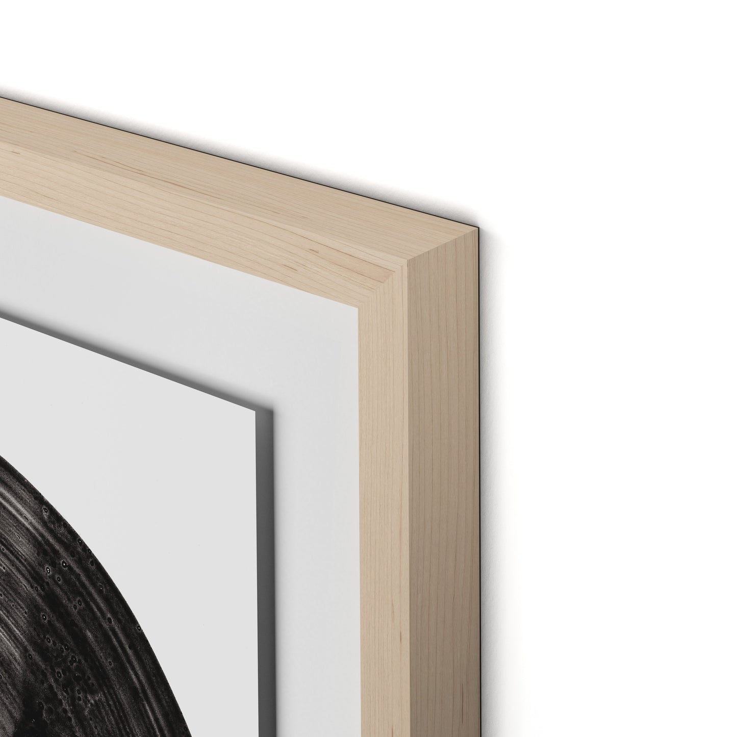 Flow Framed Paper / 24 x 32 in / Natural Maple