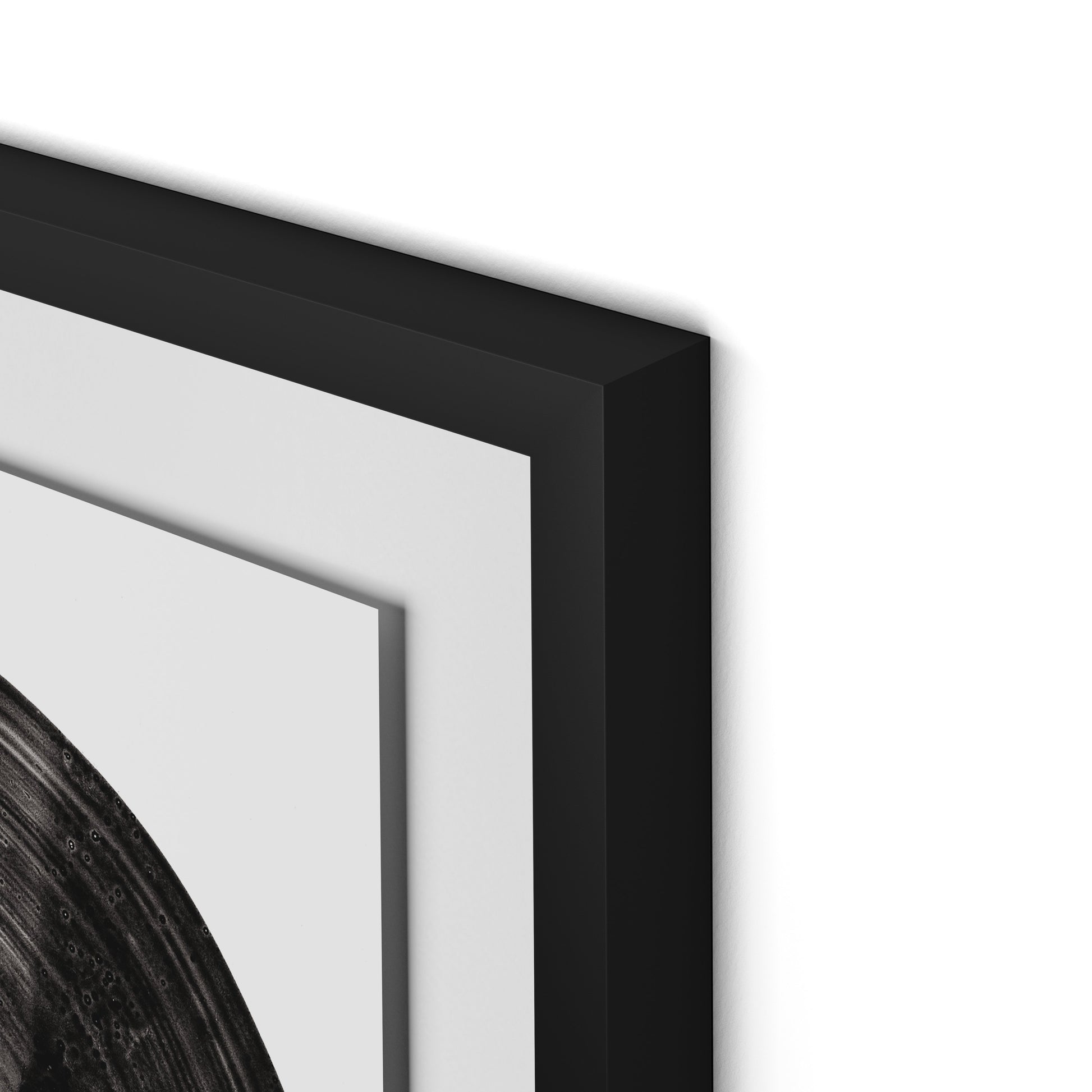 Flow Framed Paper / 24 x 32 in / Black