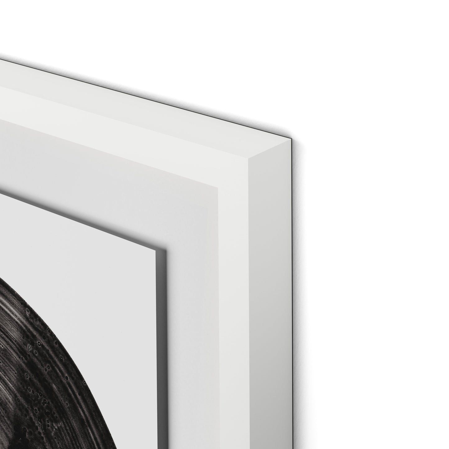 Flow Framed Paper / 24 x 32 in / White