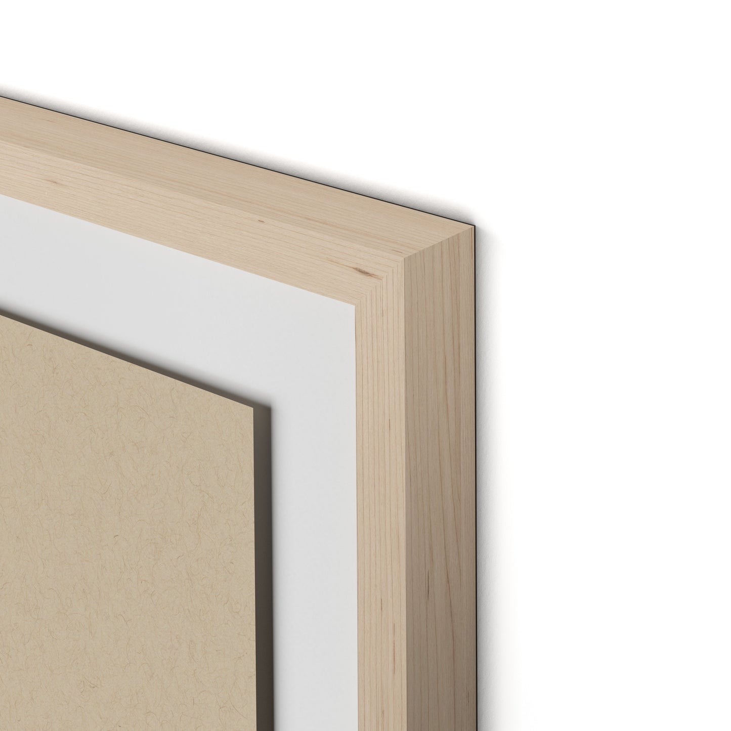 Botanical IV Framed Paper / 24 x 32 in / Natural Maple