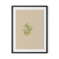 Botanical V Framed Paper / 24 x 32 in / Black