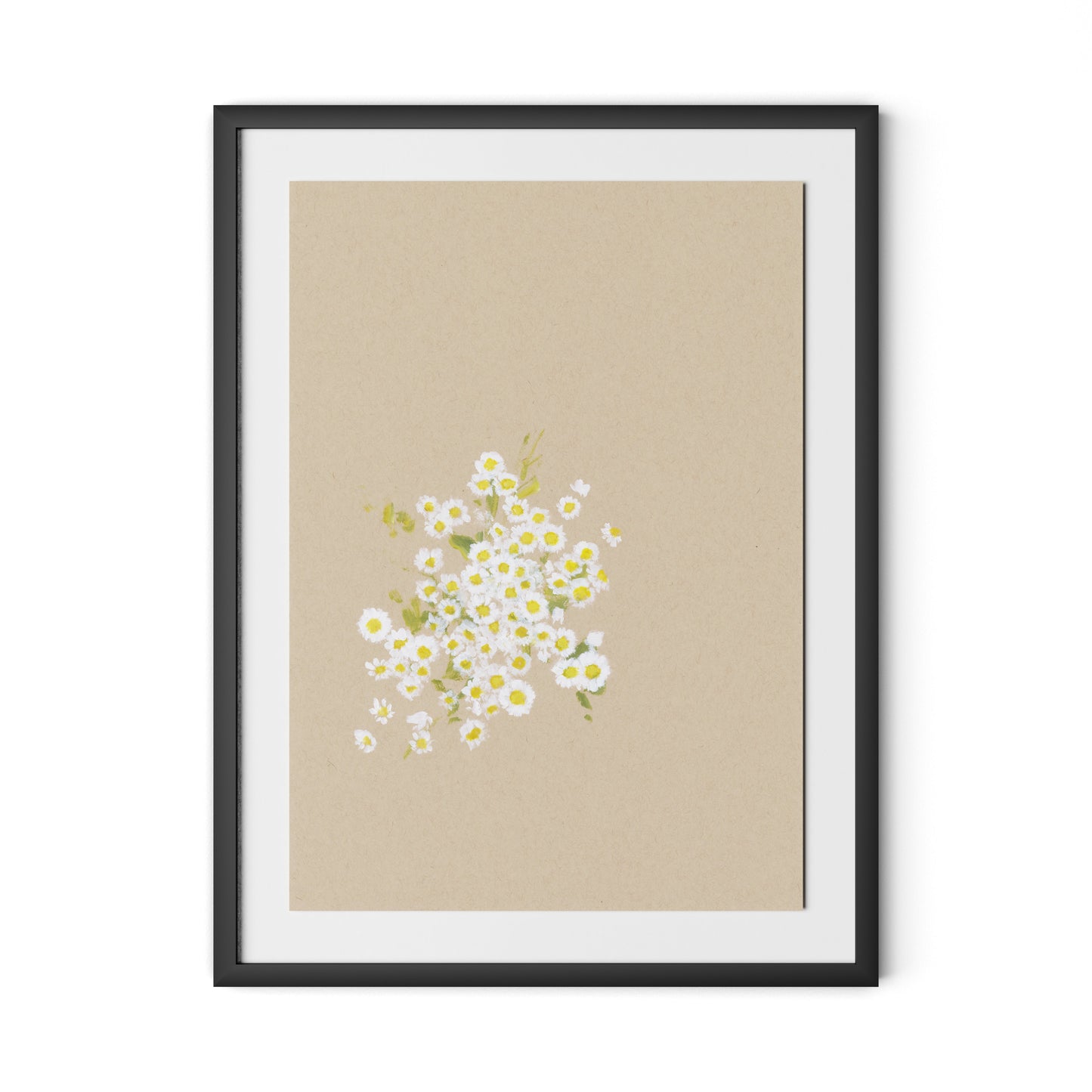 Botanical II Framed Paper / 24 x 32 in / Black