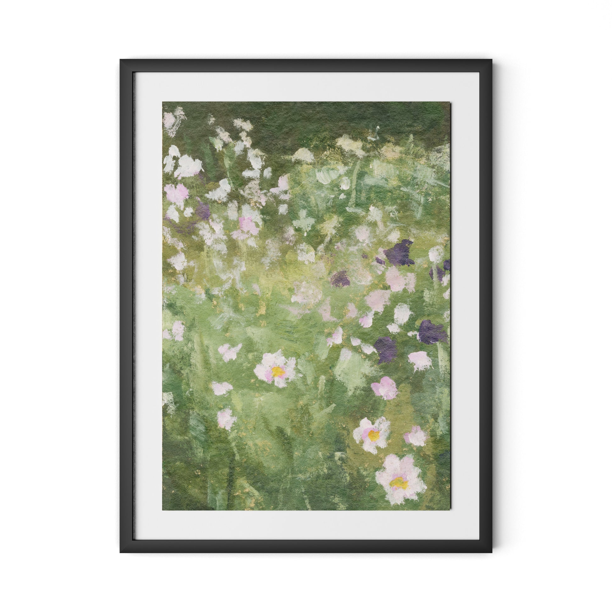 Tapestry III Framed Paper / 24 x 32 in / Black