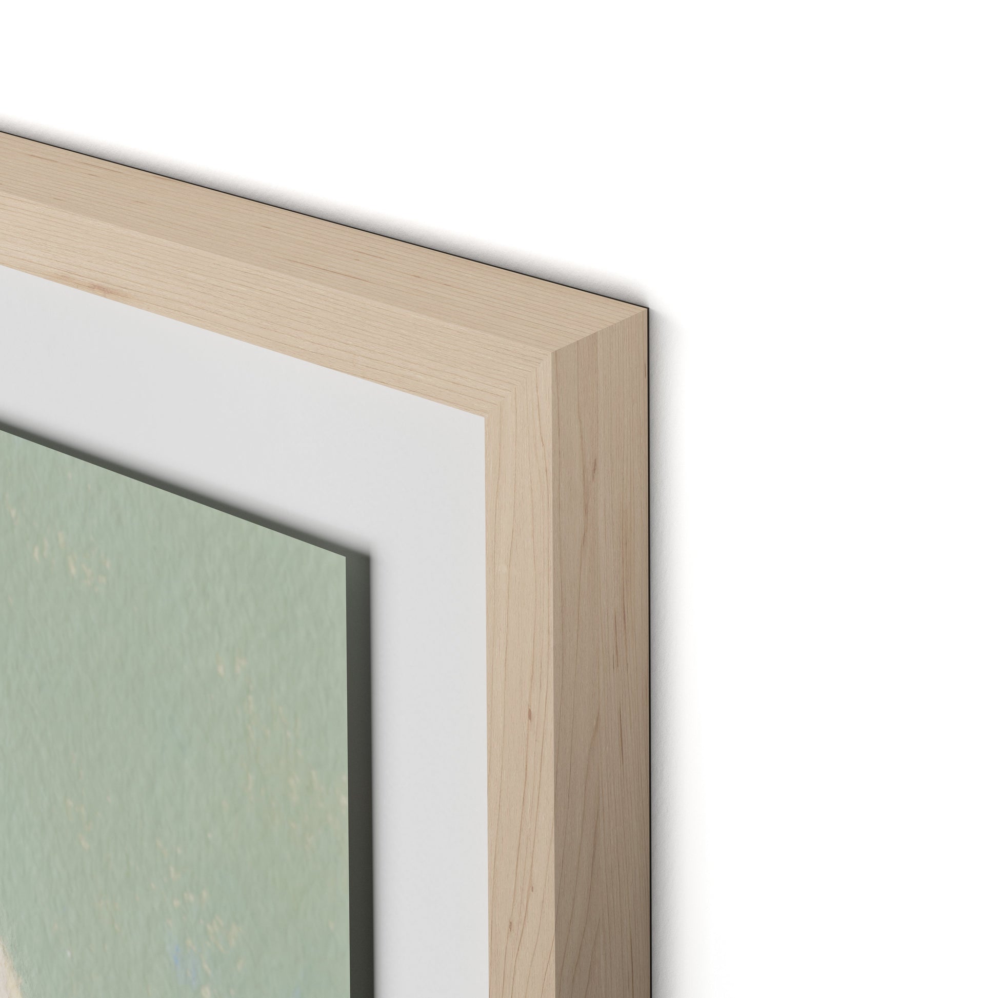 Vignette XIX Framed Paper / 24 x 32 in / Natural Maple