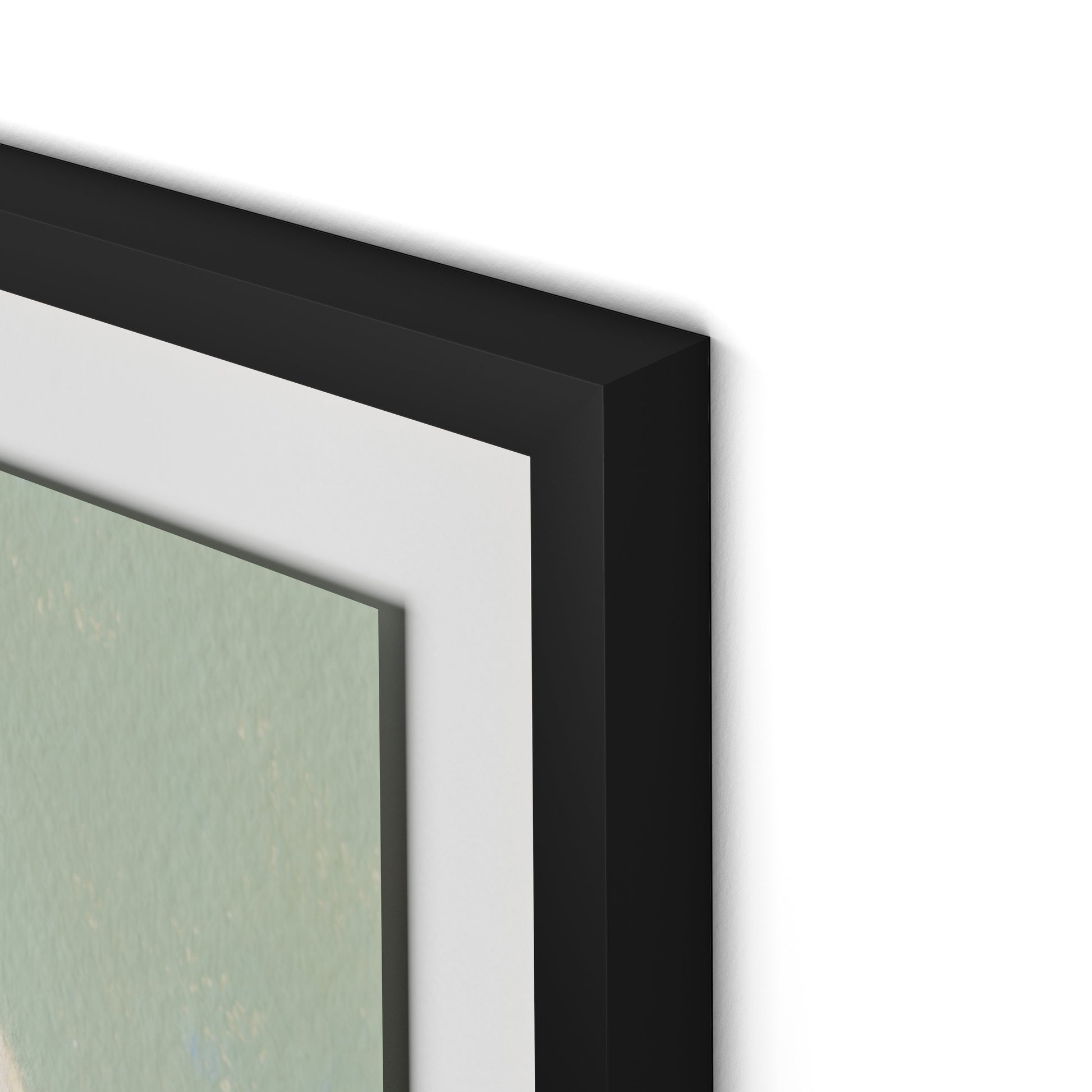 Vignette XIX Framed Paper / 24 x 32 in / Black