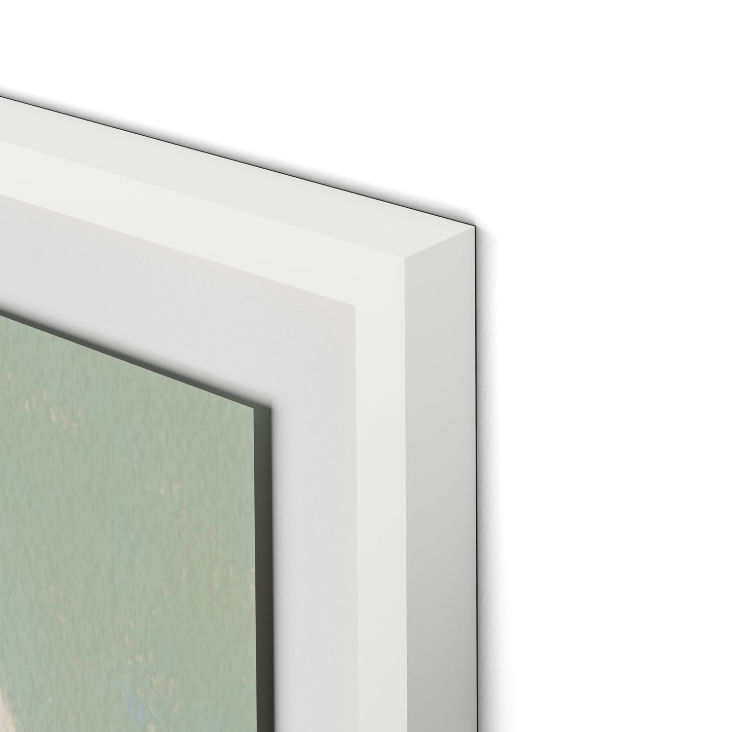 Vignette XIX Framed Paper / 24 x 32 in / White