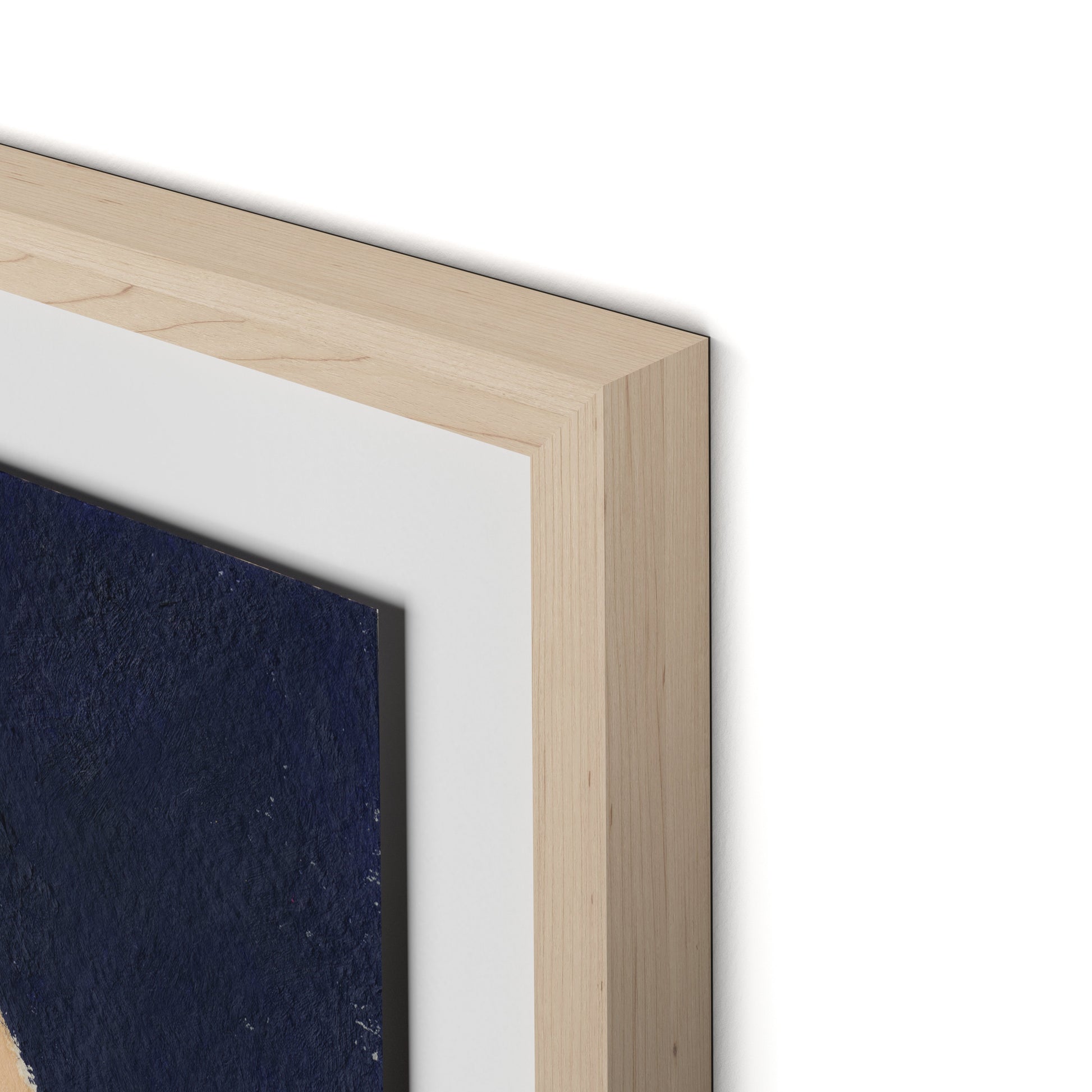 Vignette VII Framed Paper / 24 x 32 in / Natural Maple