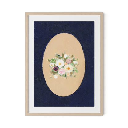 Vignette VII Framed Paper / 24 x 32 in / Natural Maple