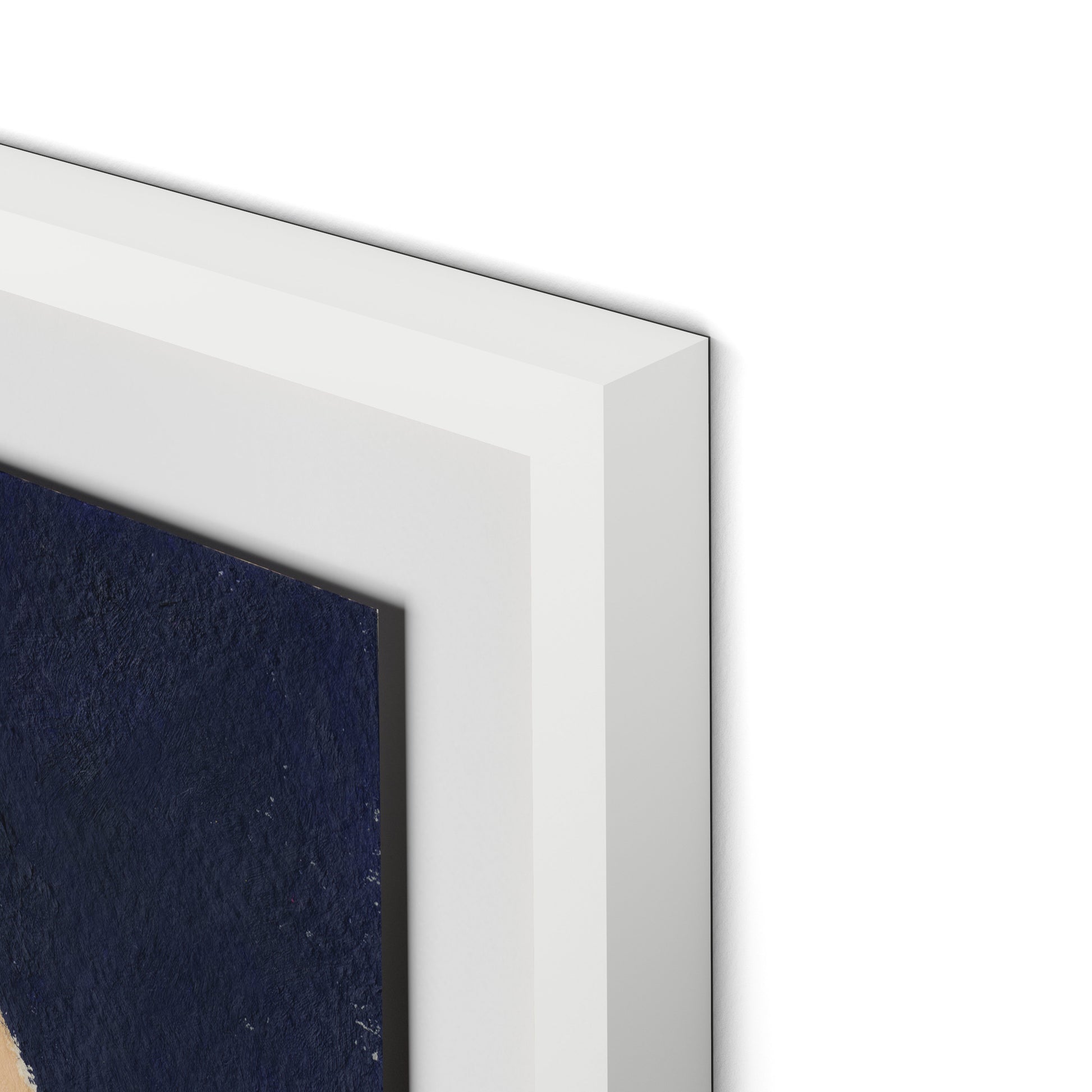 Vignette VII Framed Paper / 24 x 32 in / White