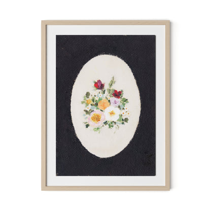 Vignette IV Framed Paper / 24 x 32 in / Natural Maple