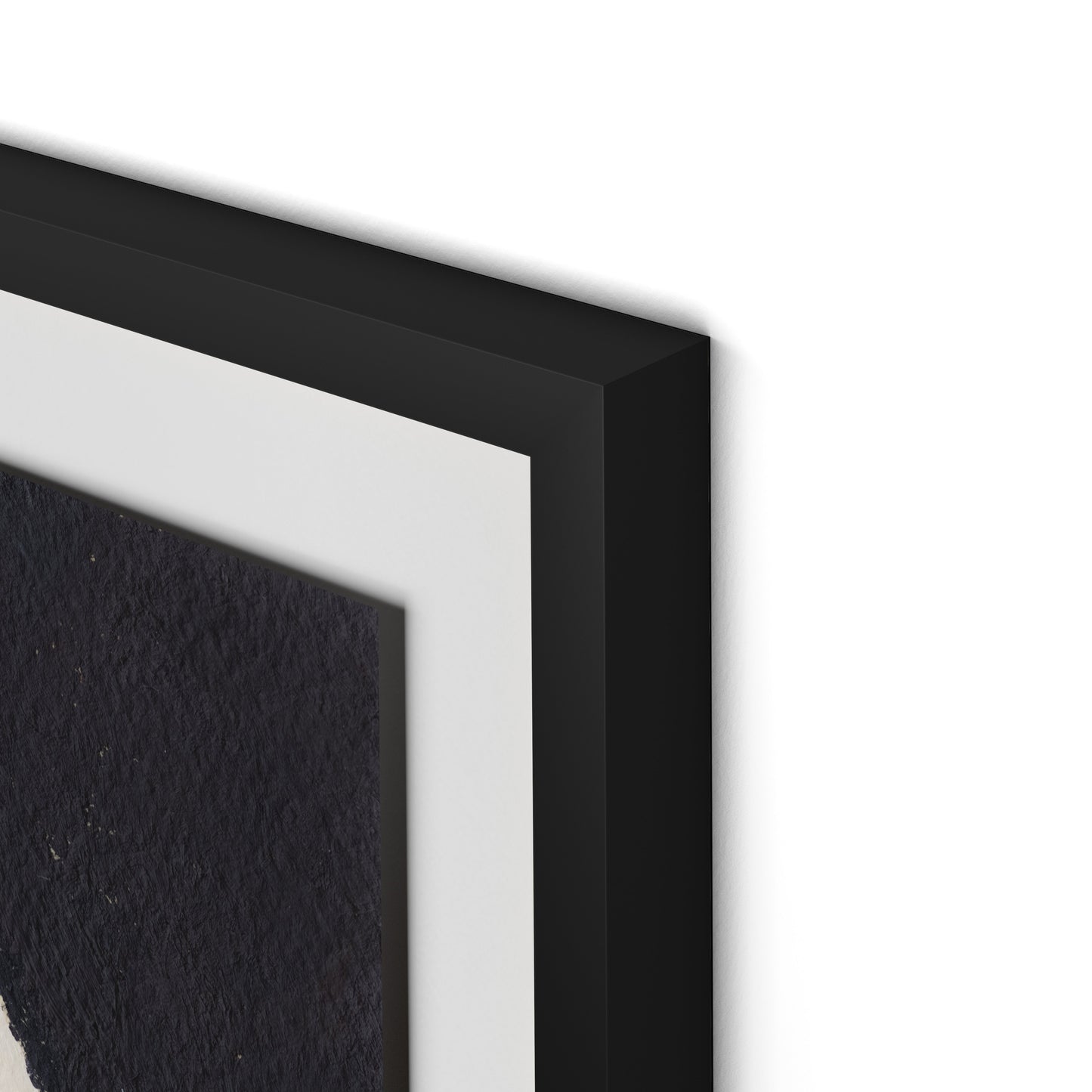 Vignette IV Framed Paper / 24 x 32 in / Black
