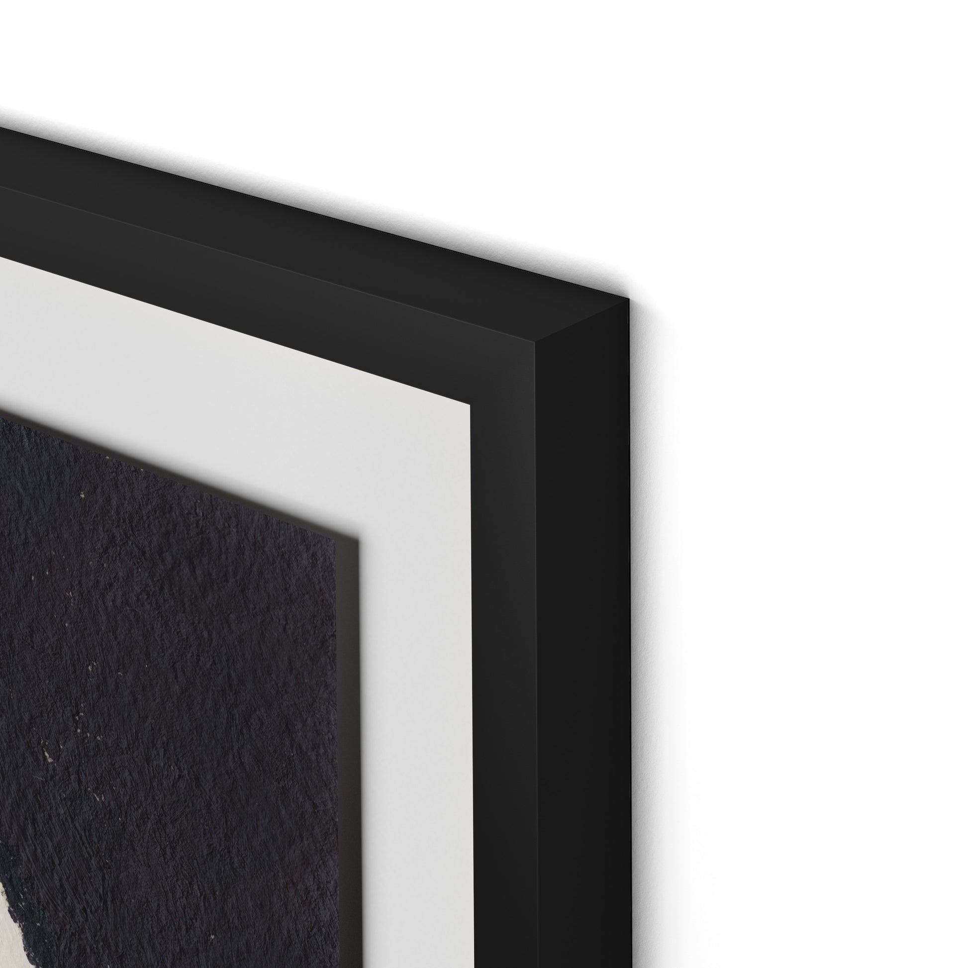 Vignette IV Framed Paper / 24 x 32 in / Black