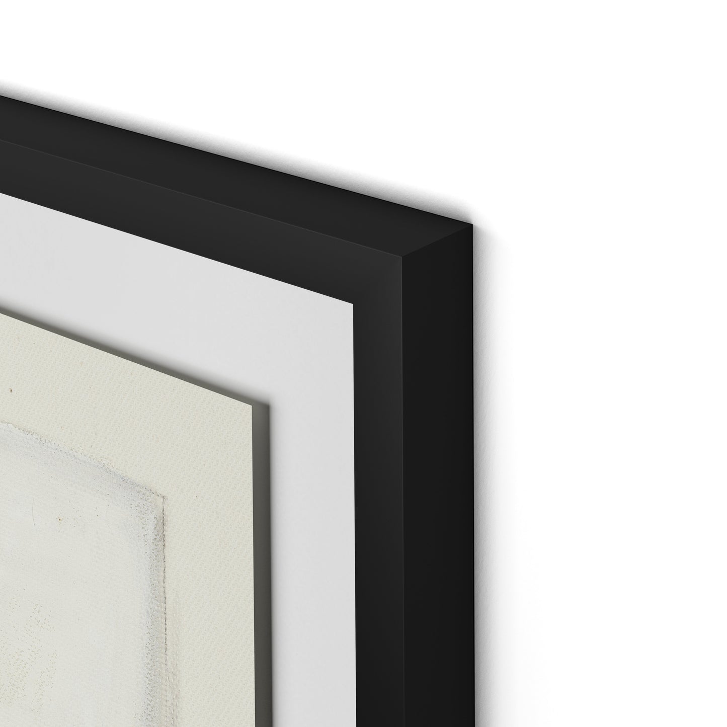 Lakeside Florets Framed Paper / 24 x 32 in / Black