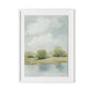 Summer in June Framed Paper / 24 x 32 in / White