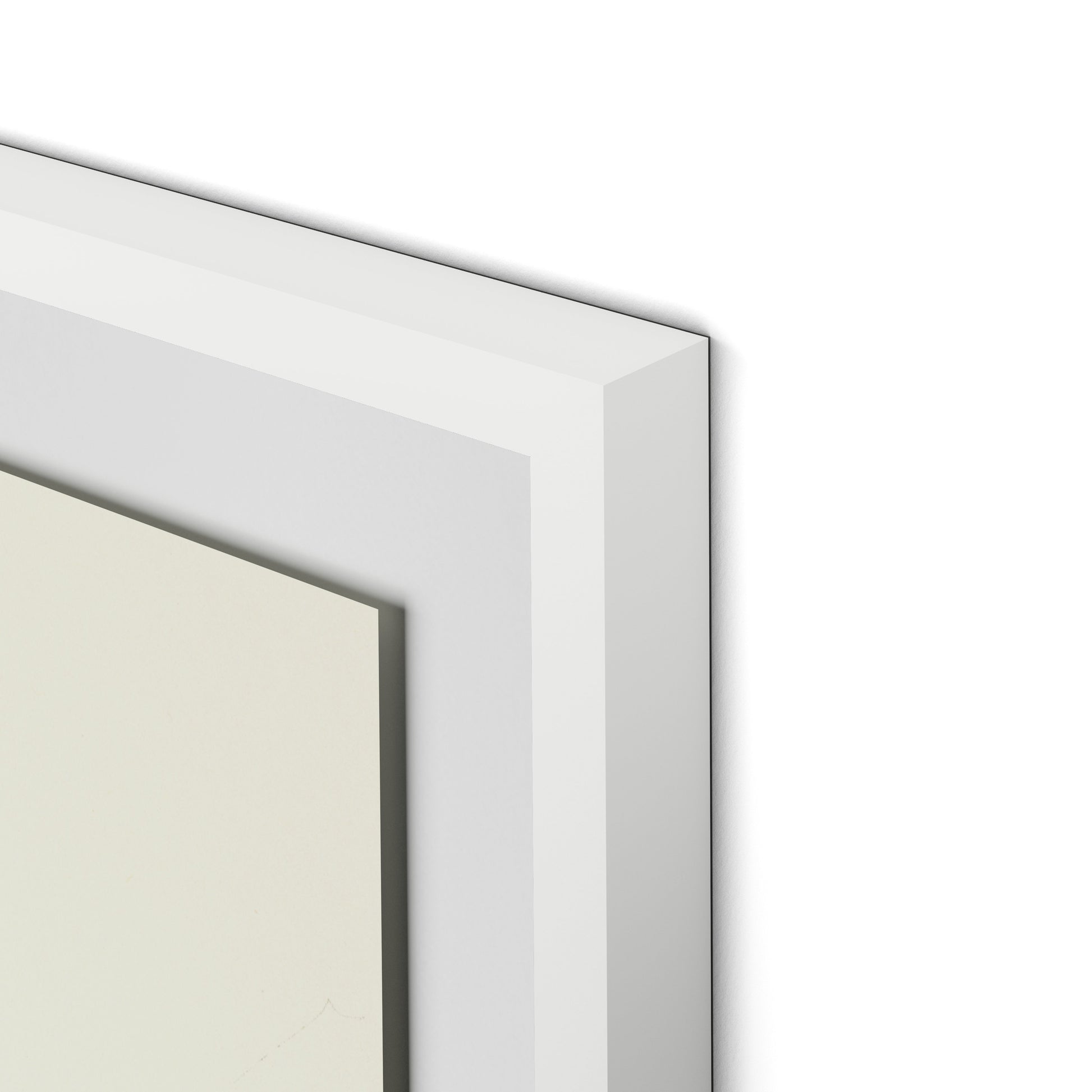 Barn and Tire Swing Framed Paper / 26.5 x 32 in / White