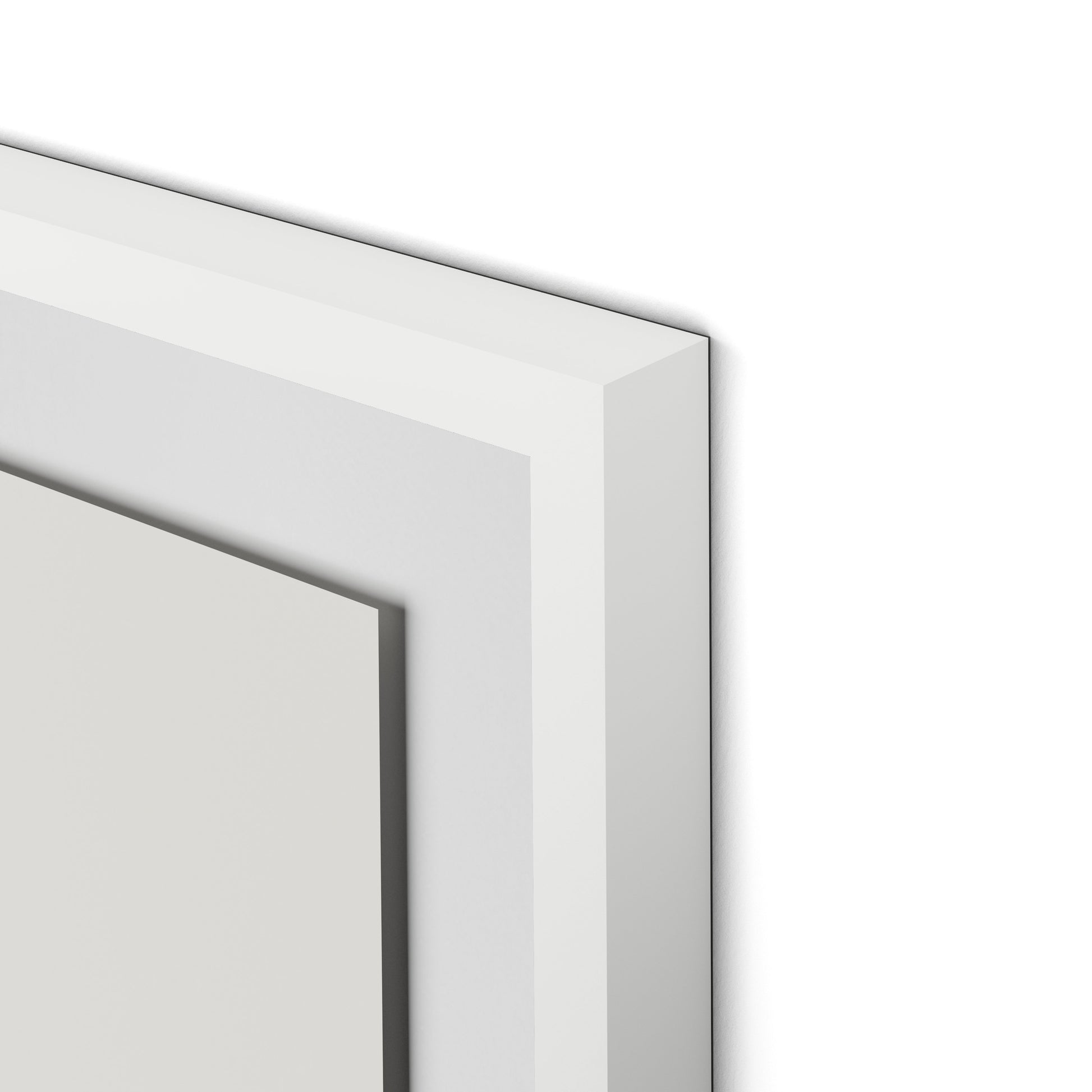 Magnolia Framed Paper / 28 x 32 in / White