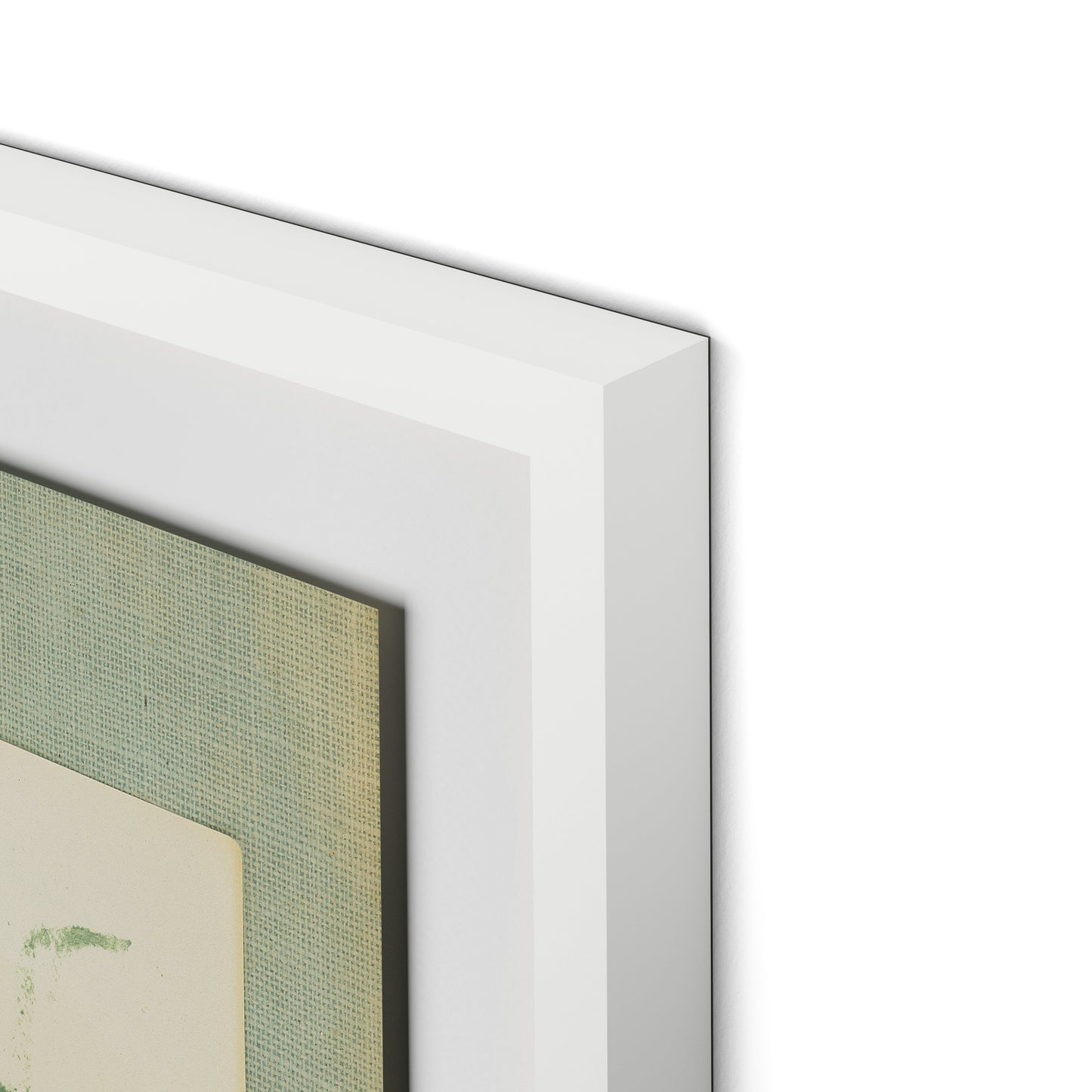 Sage Meadow Rue II Framed Paper / 24 x 32 in / White