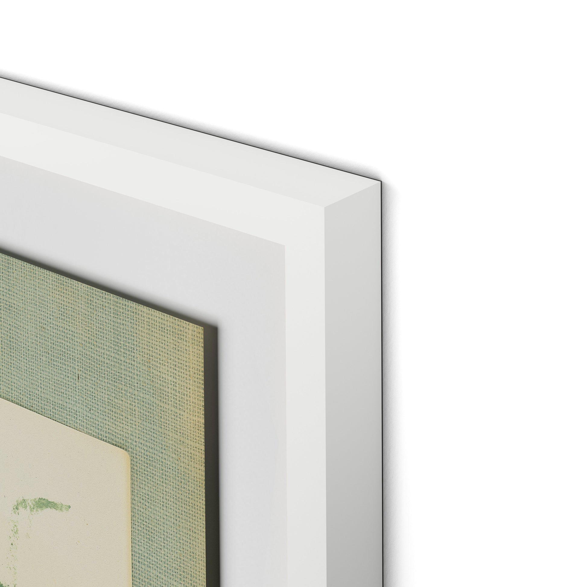 Sage Meadow Rue II Framed Paper / 24 x 32 in / White