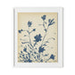 Summer Weed Framed Paper / 26.5 x 32 in / White
