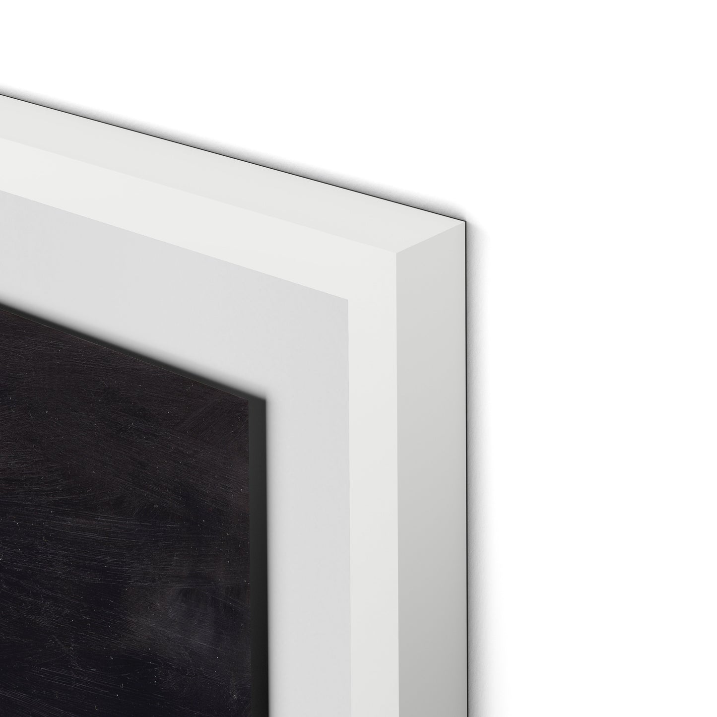 Pink Peony Framed Paper / 26.5 x 32 in / White