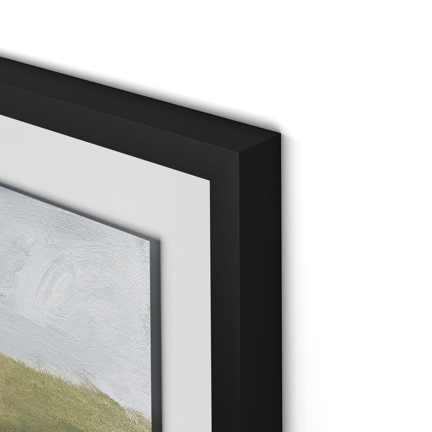 Daisy Field Framed Paper / 24 x 32 in / Black