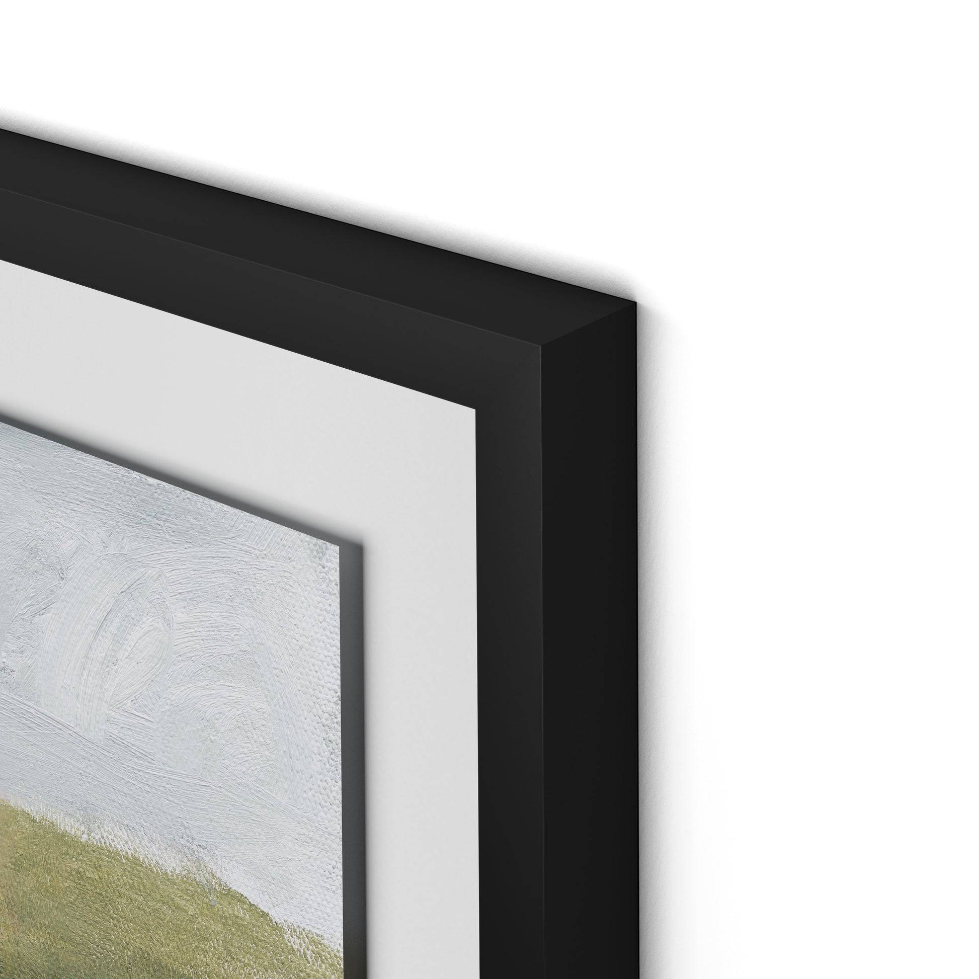 Daisy Field Framed Paper / 24 x 32 in / Black