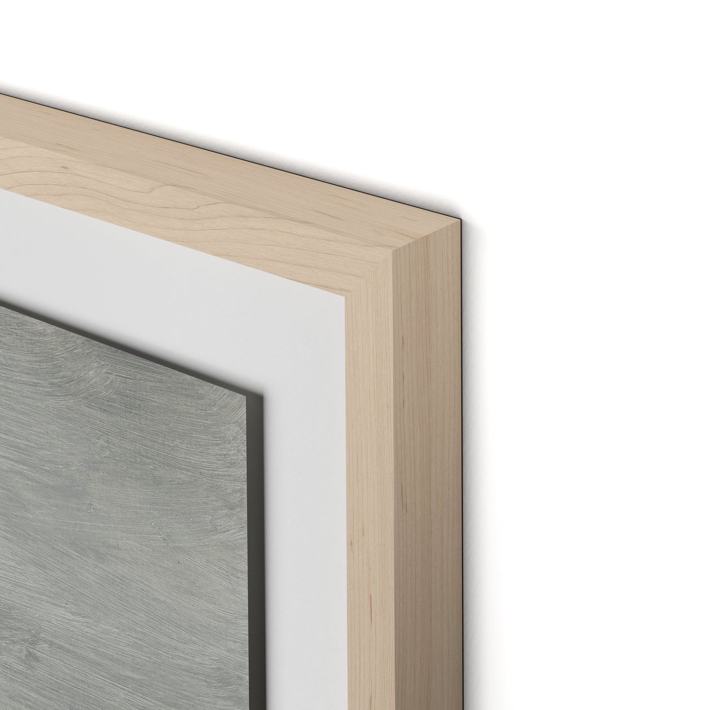 Birds in the Sky II Framed Paper / 26.5 x 32 in / Natural Maple