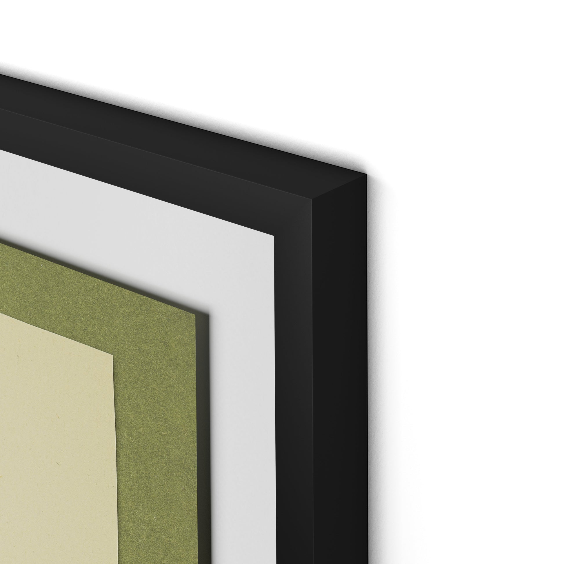 Wildflower Medley Framed Paper / 24 x 32 in / Black