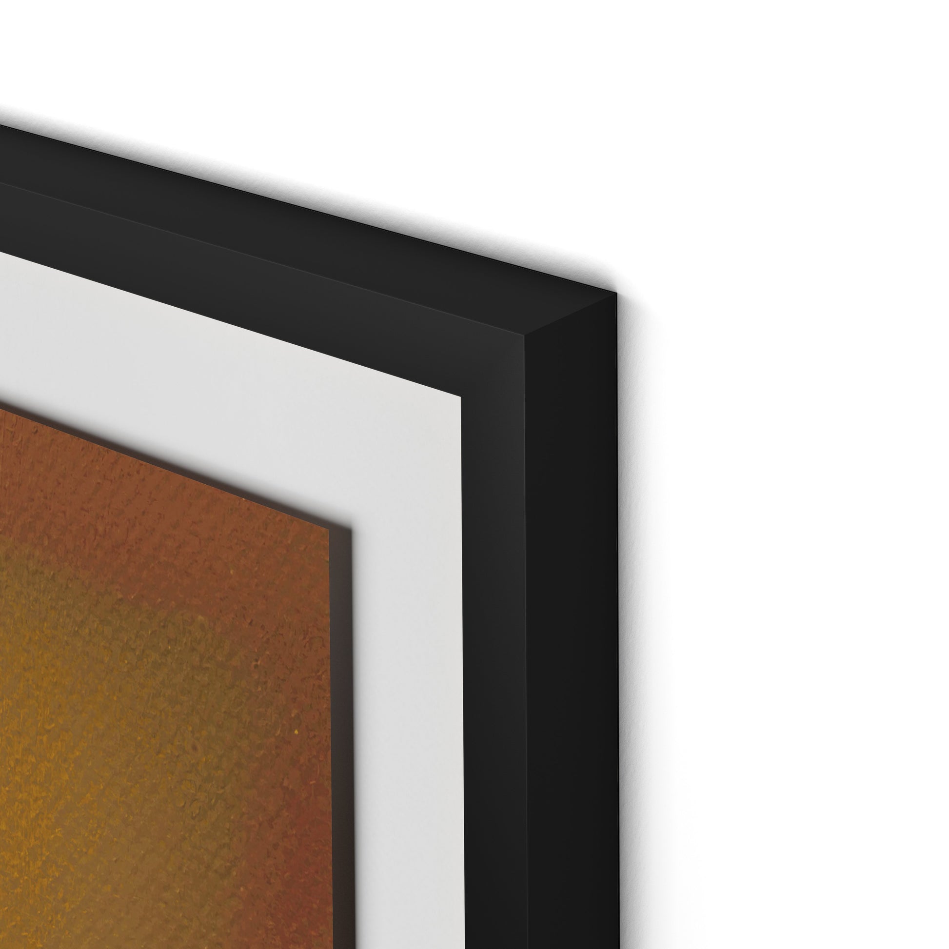 Composition Deep Framed Paper / 24 x 32 in / Black