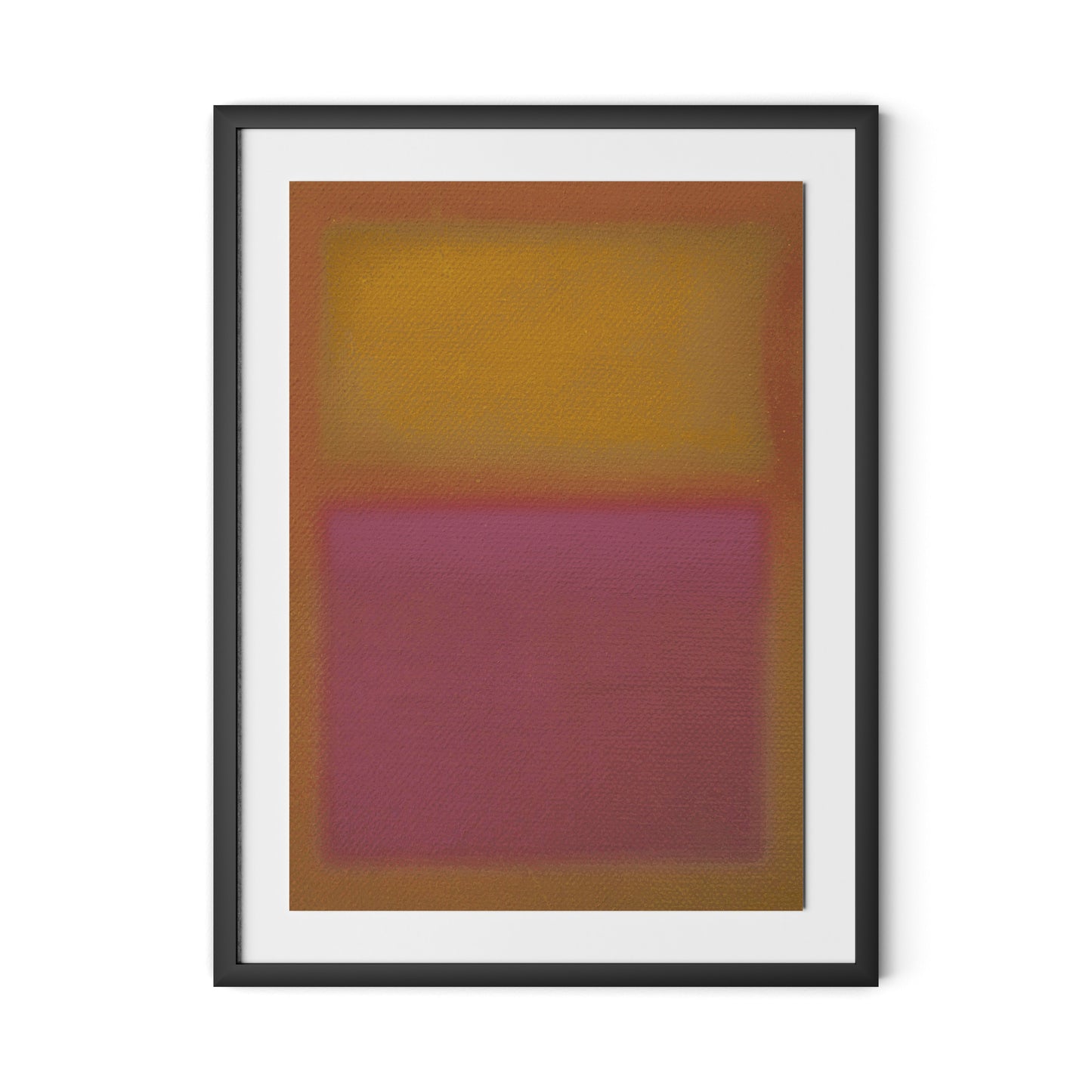 Composition Deep Framed Paper / 24 x 32 in / Black