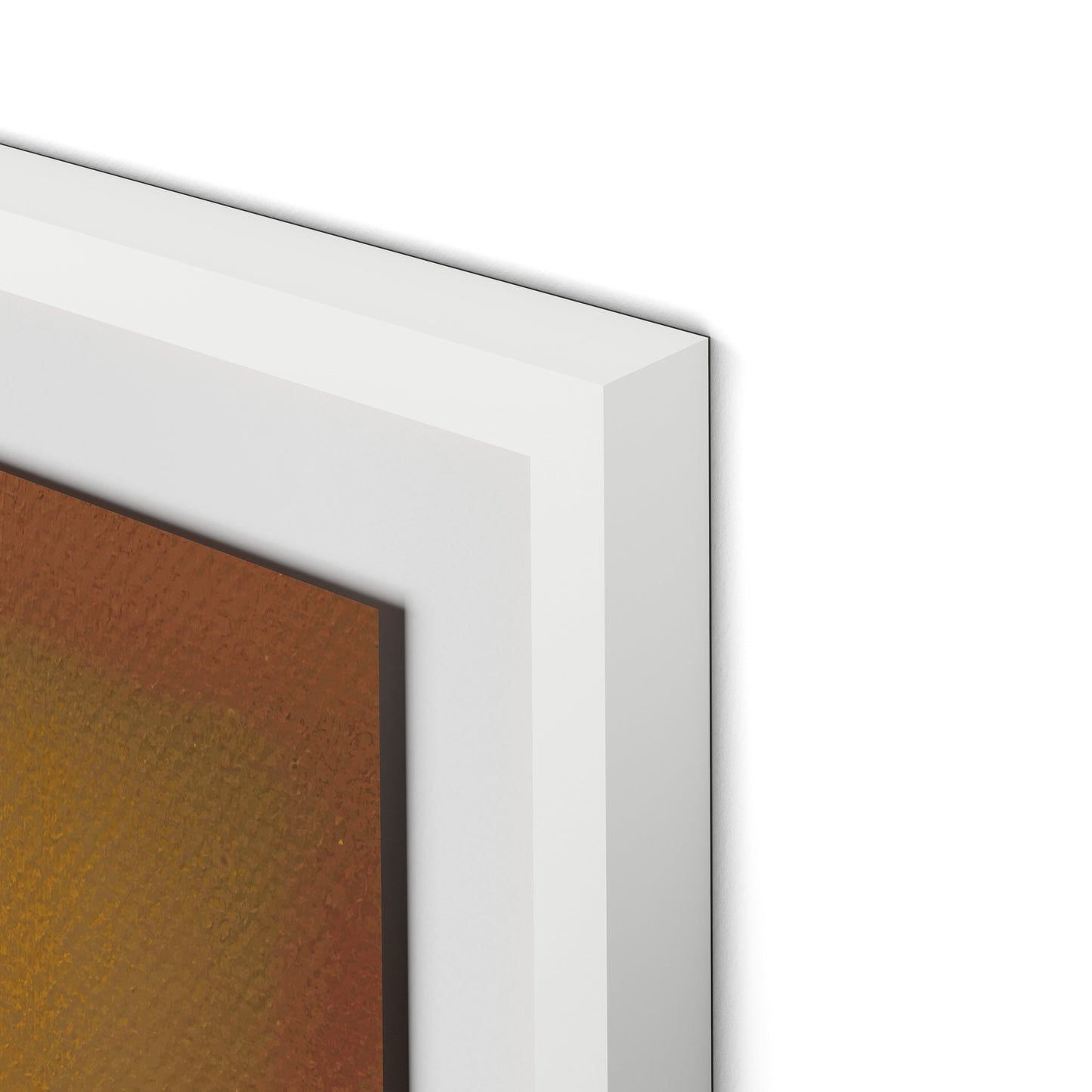 Composition Deep Framed Paper / 24 x 32 in / White