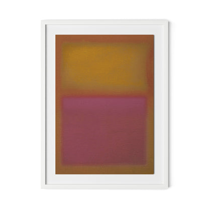Composition Deep Framed Paper / 24 x 32 in / White