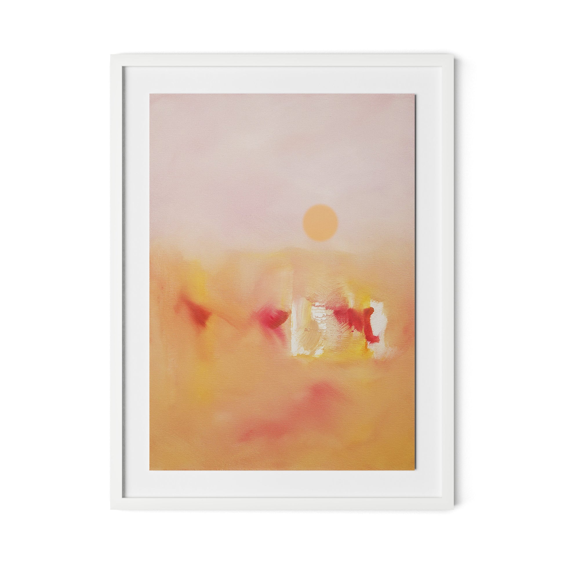 Serengeti Release Framed Paper / 24 x 32 in / White