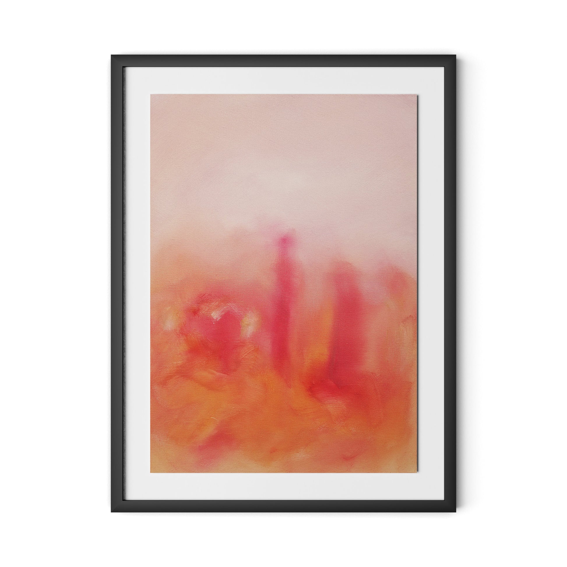 Marakech Figures V Framed Paper / 24 x 32 in / Black