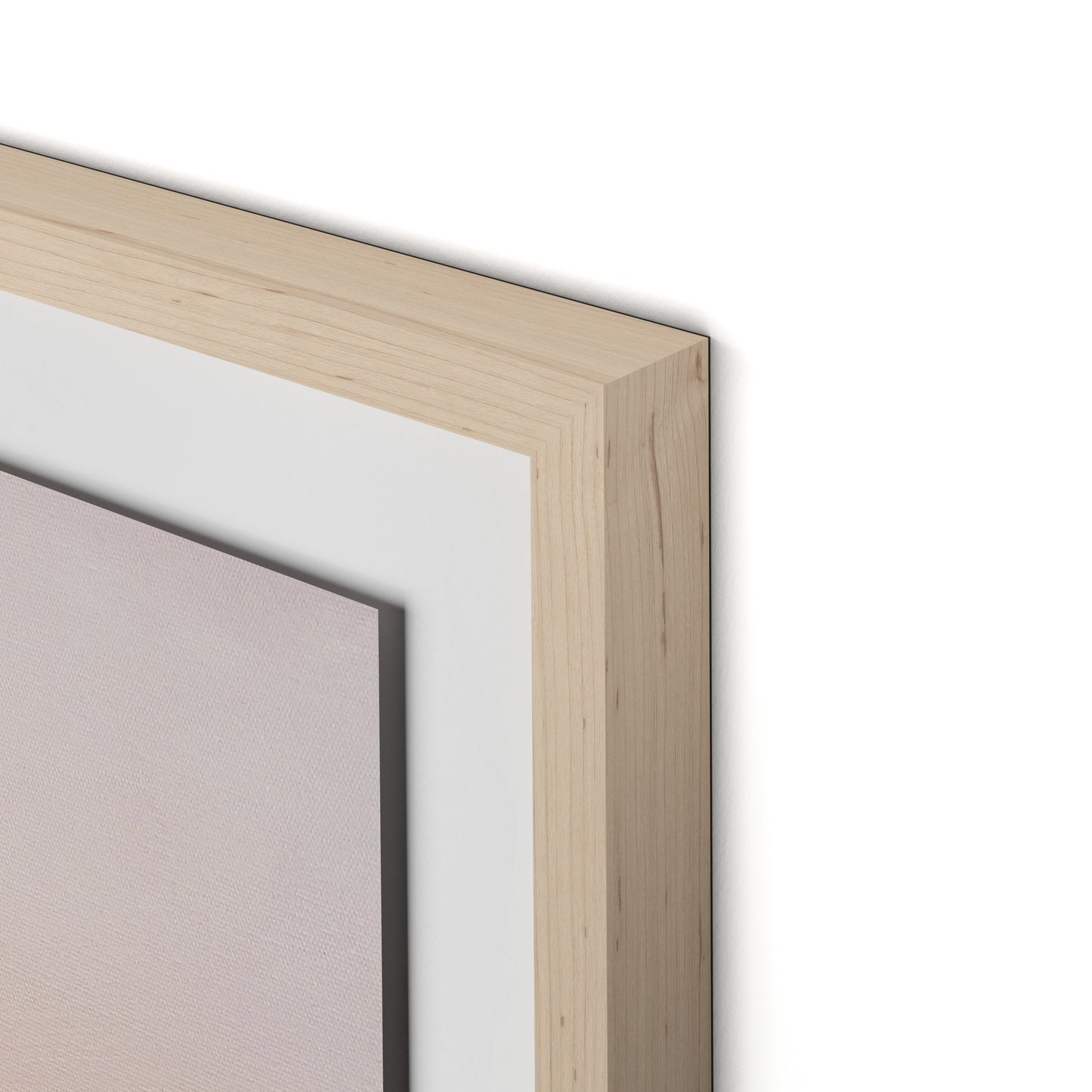 Marakech Framed Paper / 24 x 32 in / Natural Maple