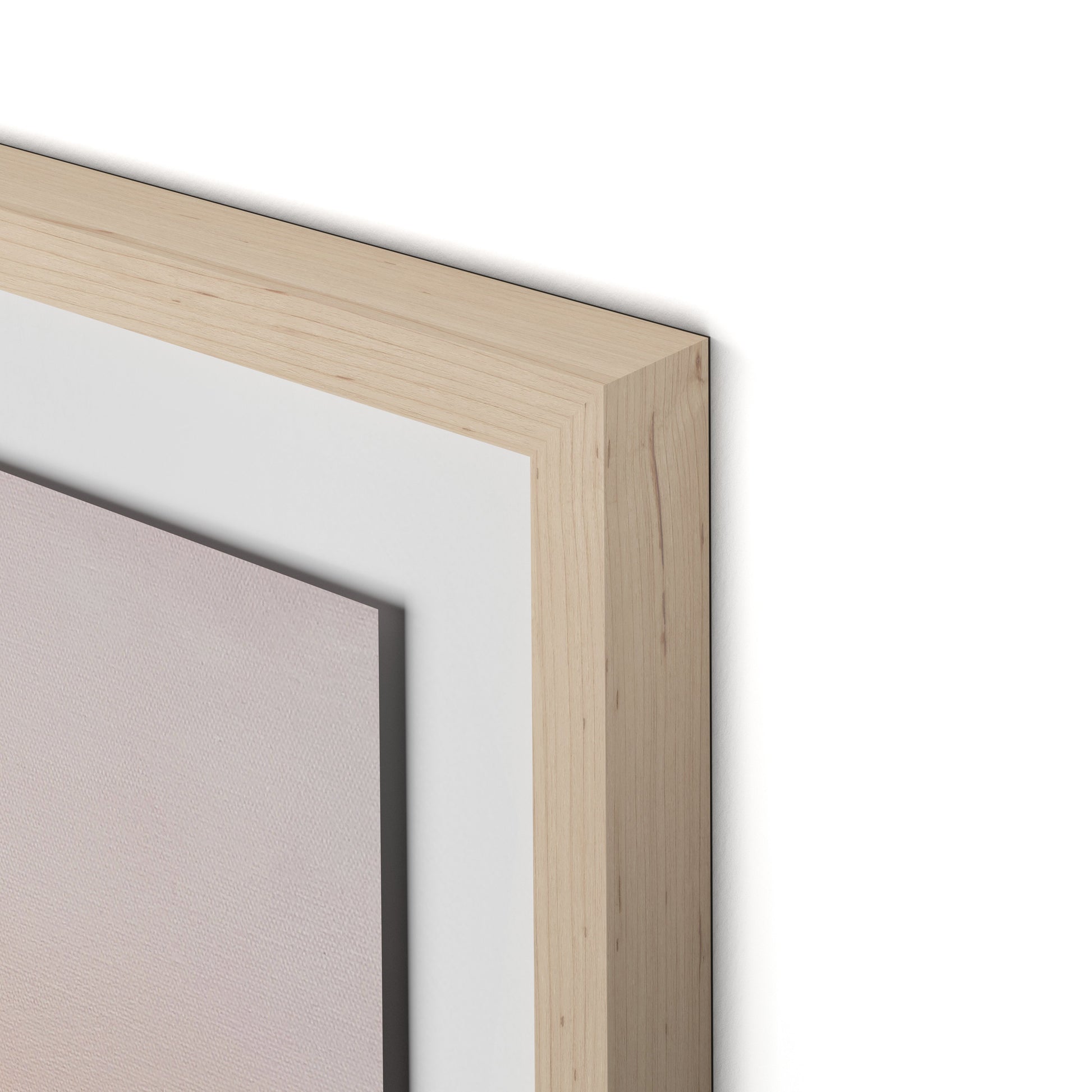 Marakech Framed Paper / 24 x 32 in / Natural Maple