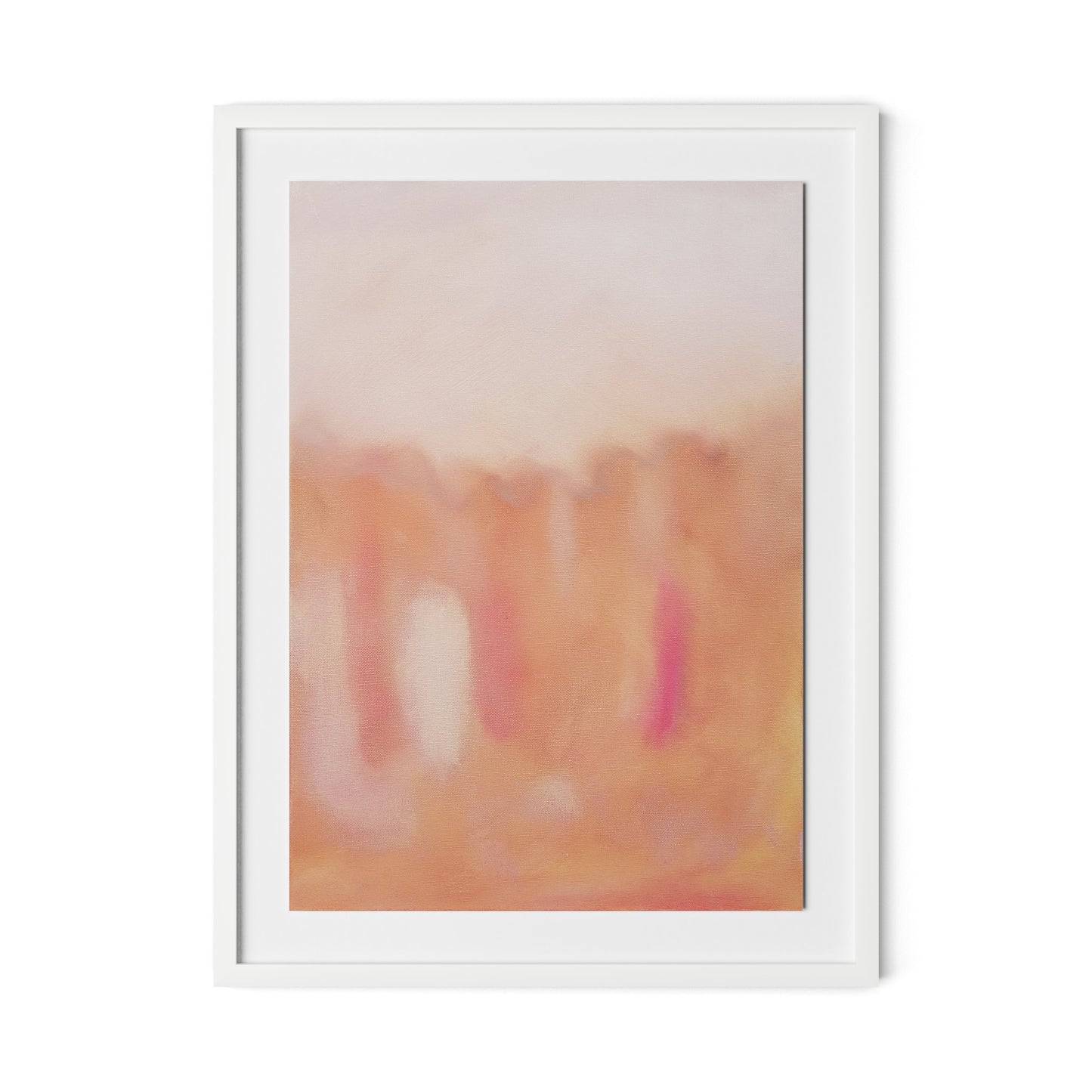 Marakech Framed Paper / 24 x 32 in / White