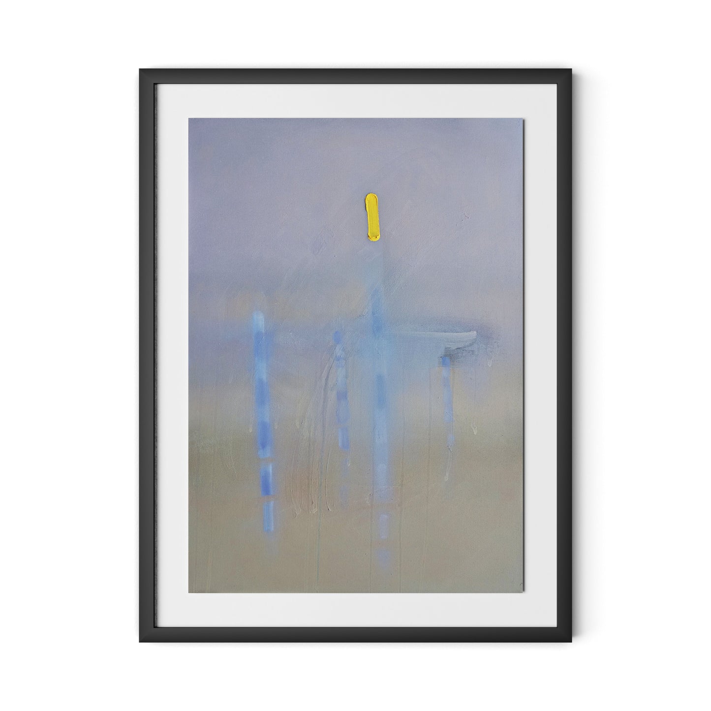 Lagoon Framed Paper / 24 x 32 in / Black