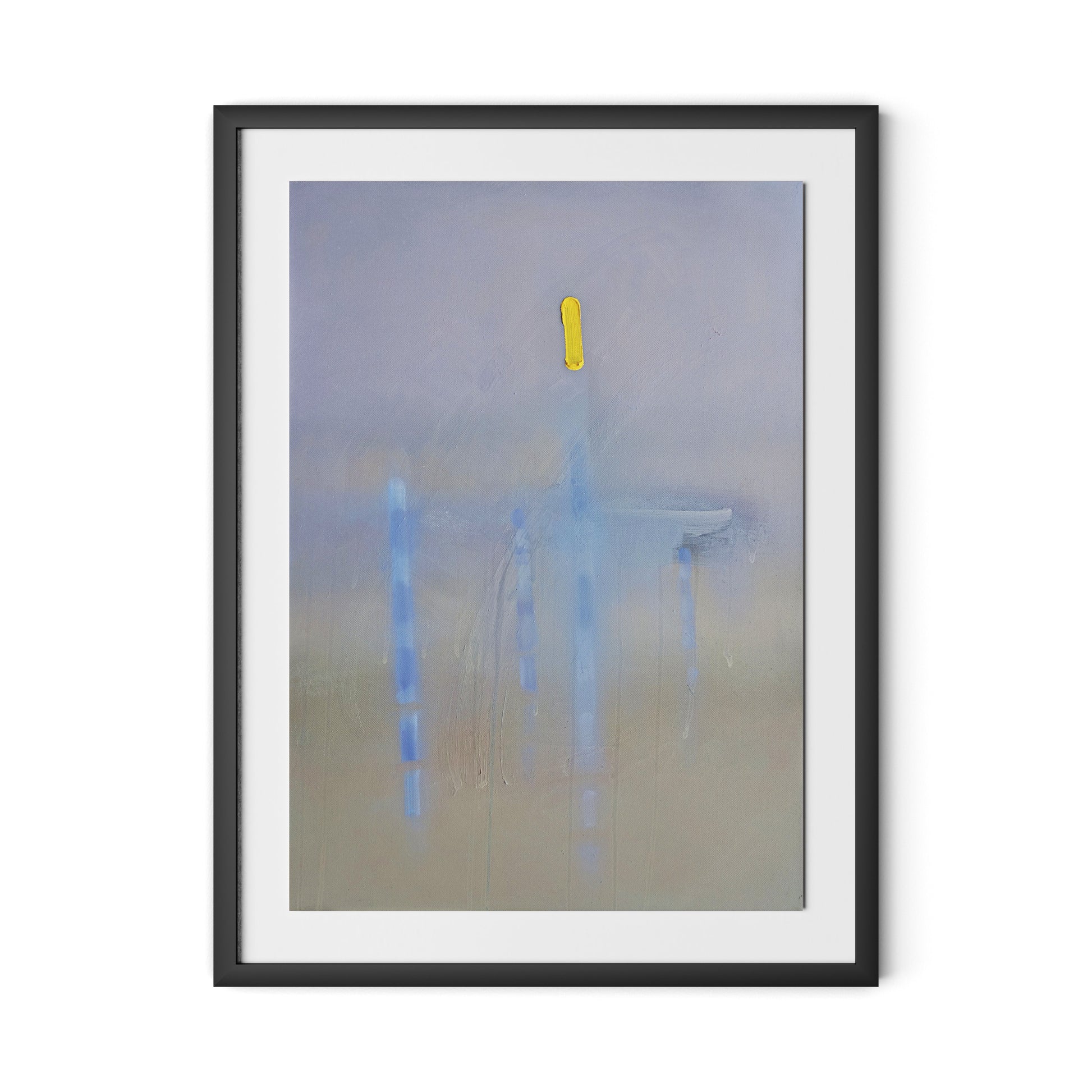 Lagoon Framed Paper / 24 x 32 in / Black