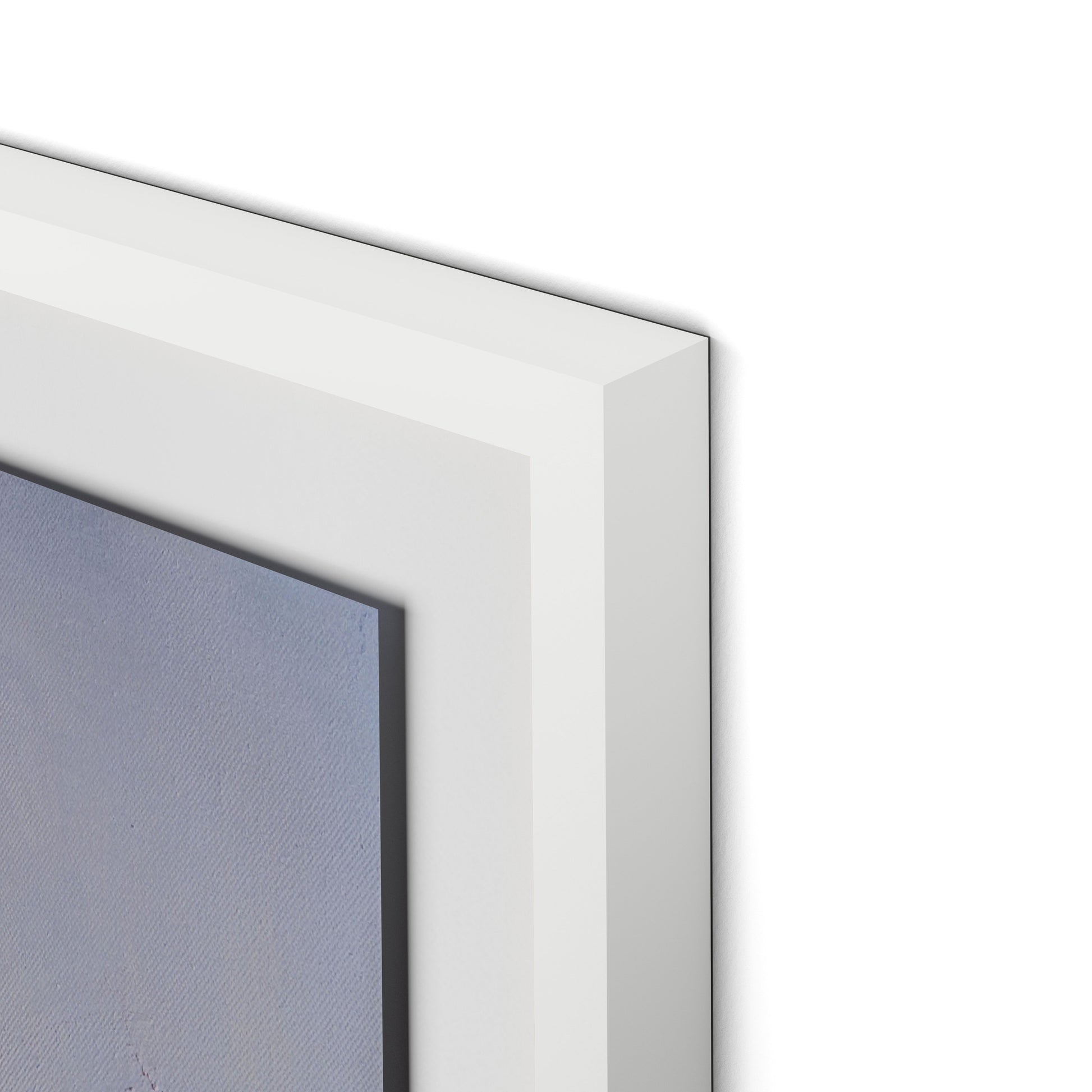 Lagoon Framed Paper / 24 x 32 in / White