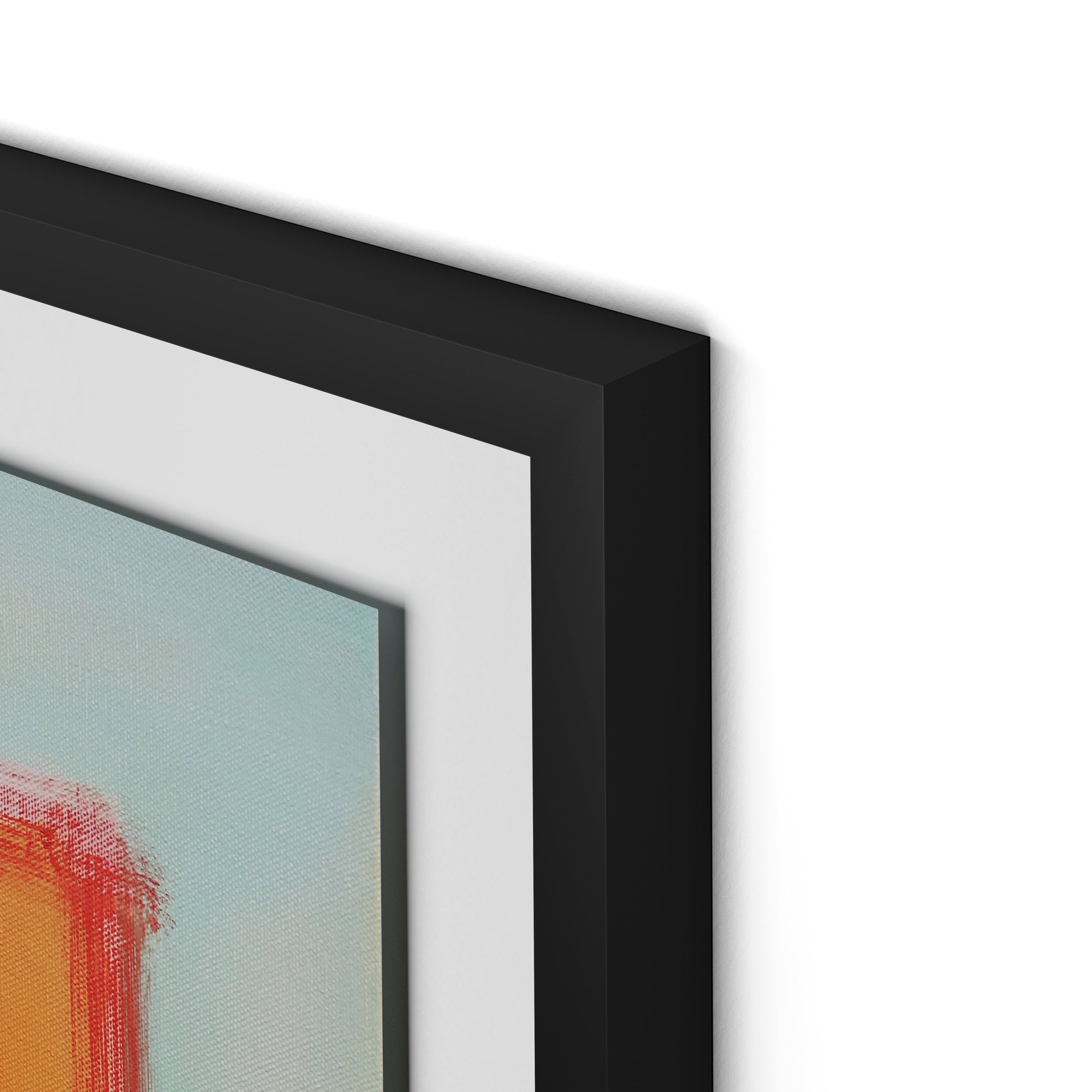 Figures in a Souk B Framed Paper / 24 x 32 in / Black