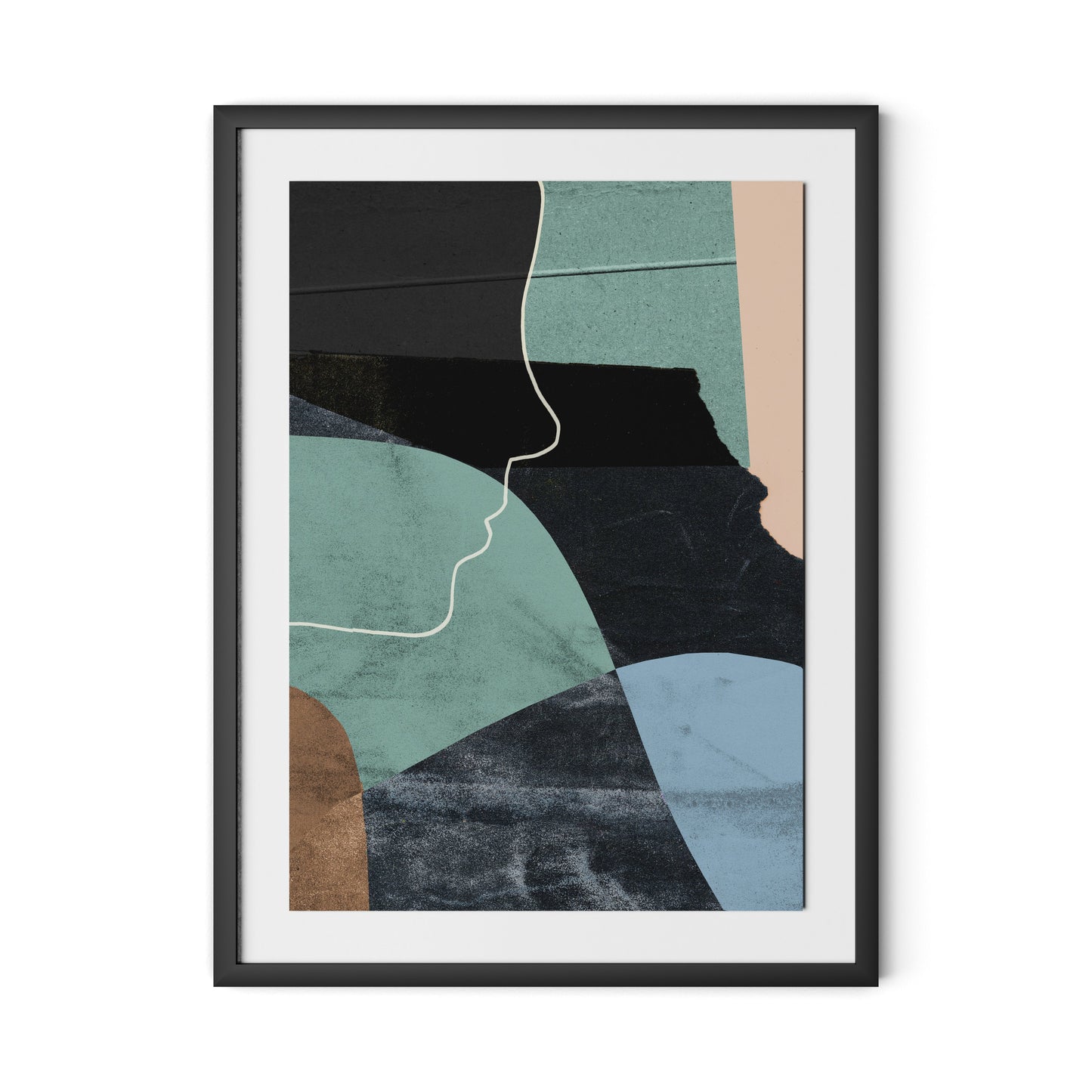 The Way Before Framed Paper / 24 x 32 in / Natural Maple