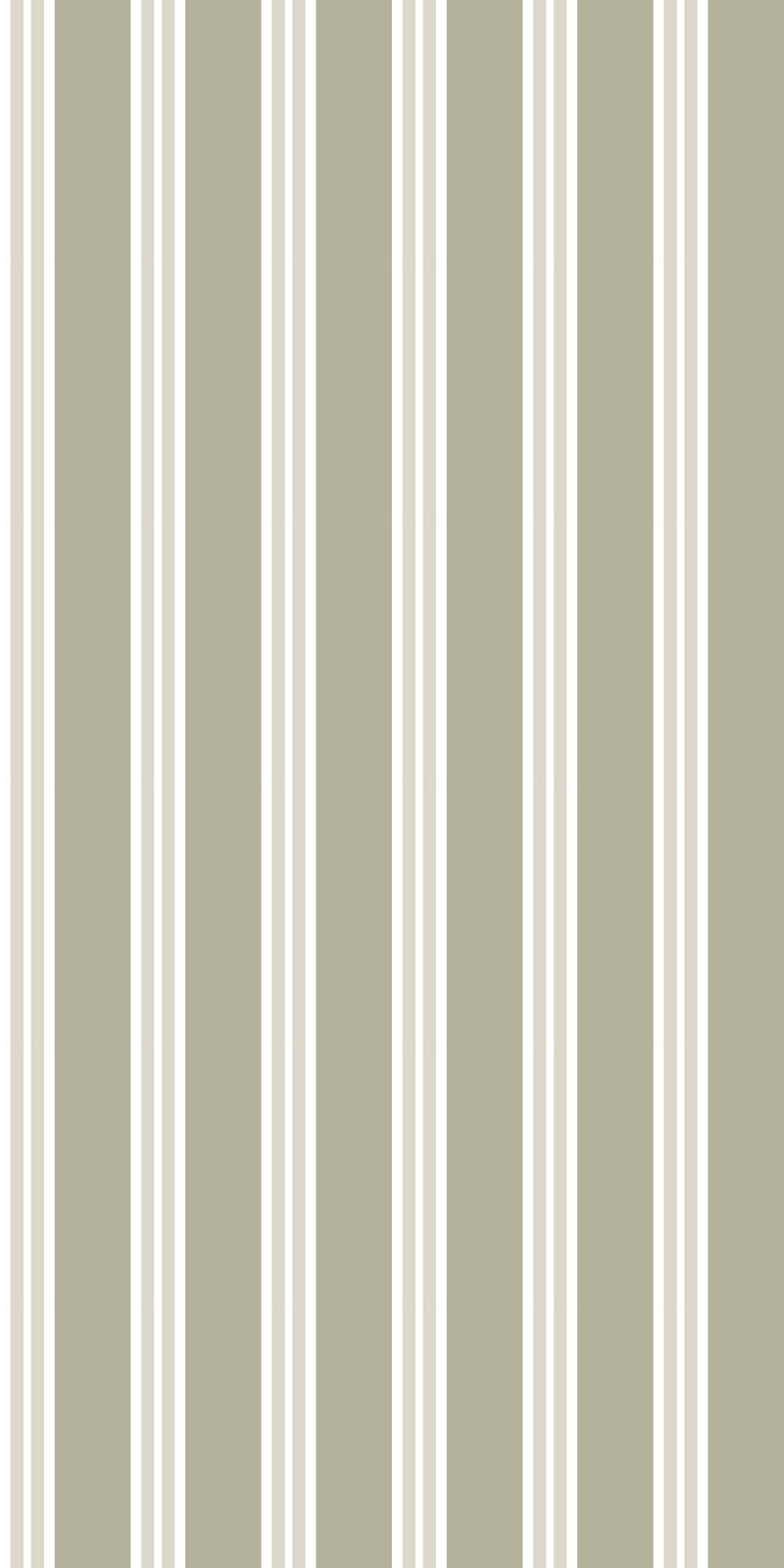 Charlie Stripe in Moss color