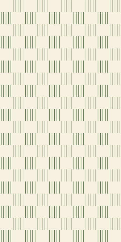 Image of Checkmate in Green Wallpaper