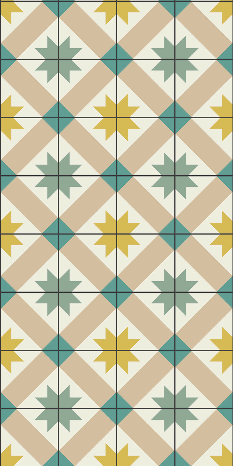Cintra Tile Decals in Muliti color