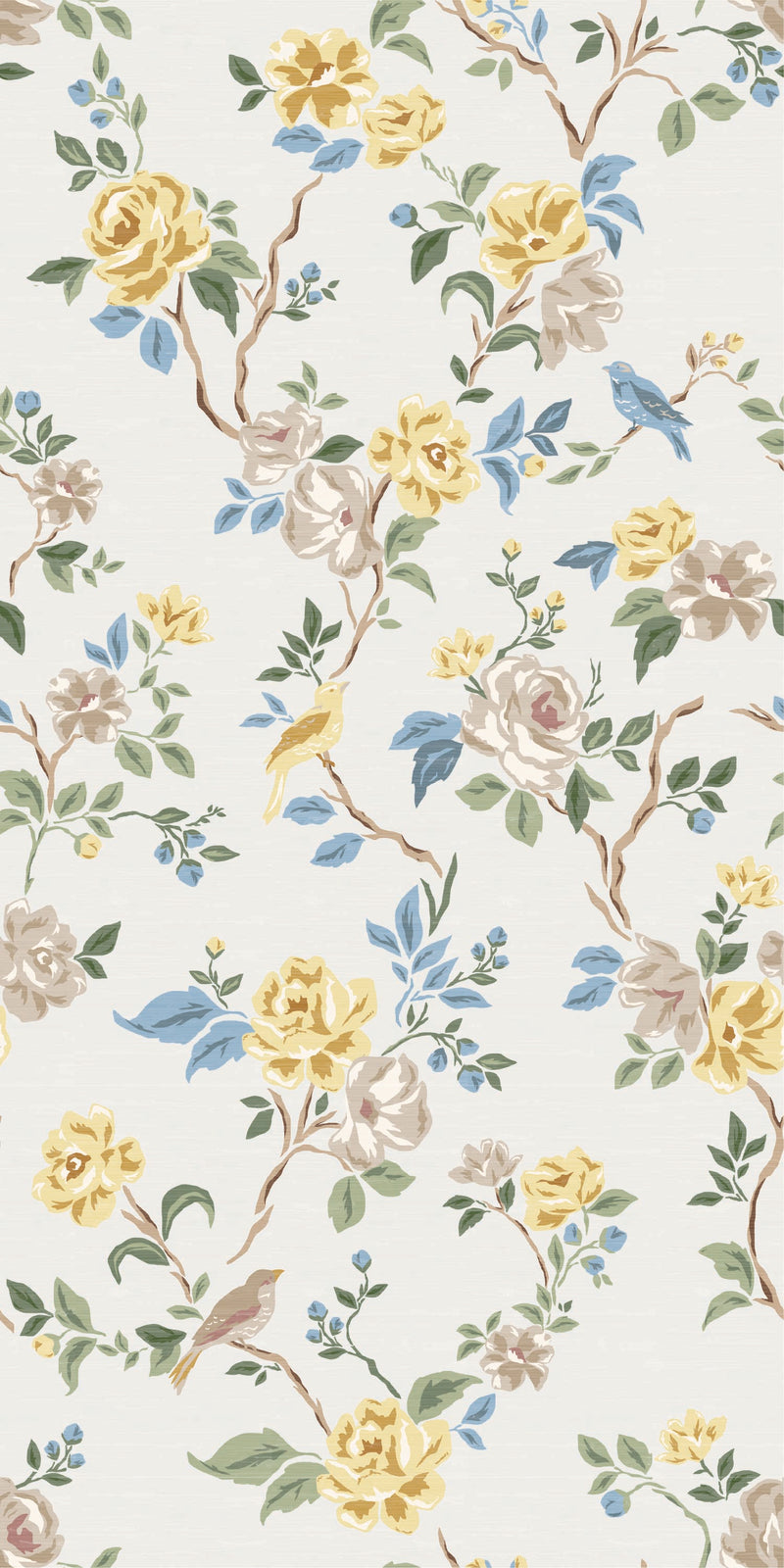 Climbing Blossom in Pale Gold color