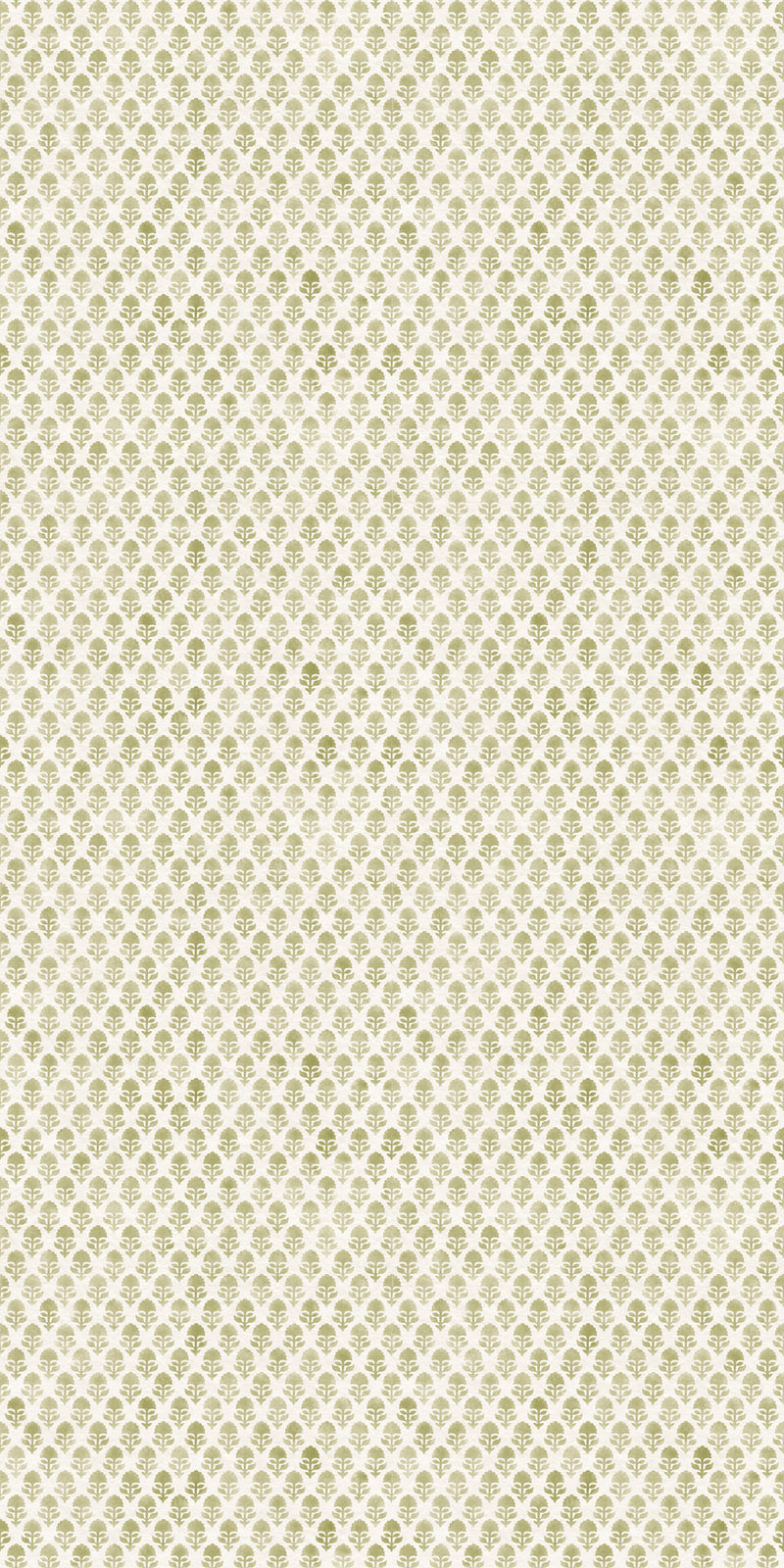 Cottage Floral in Celery color